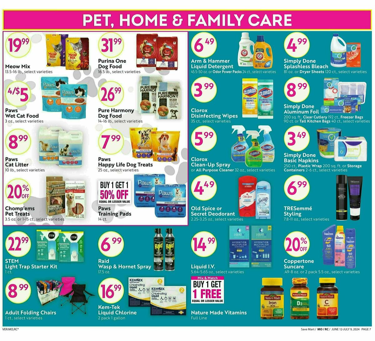 Save Mart Weekly Ad from June 12