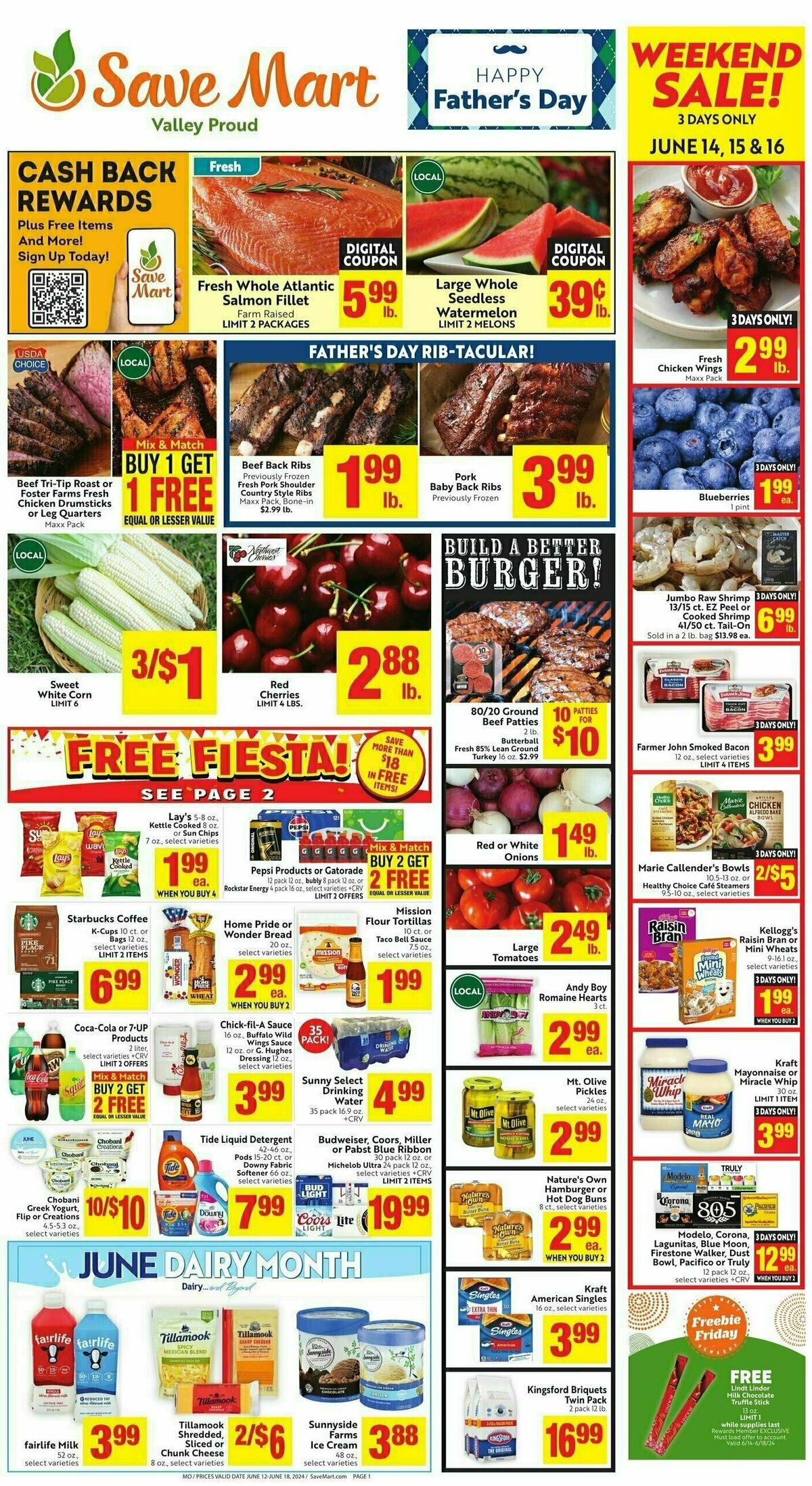 Save Mart Weekly Ad from June 12