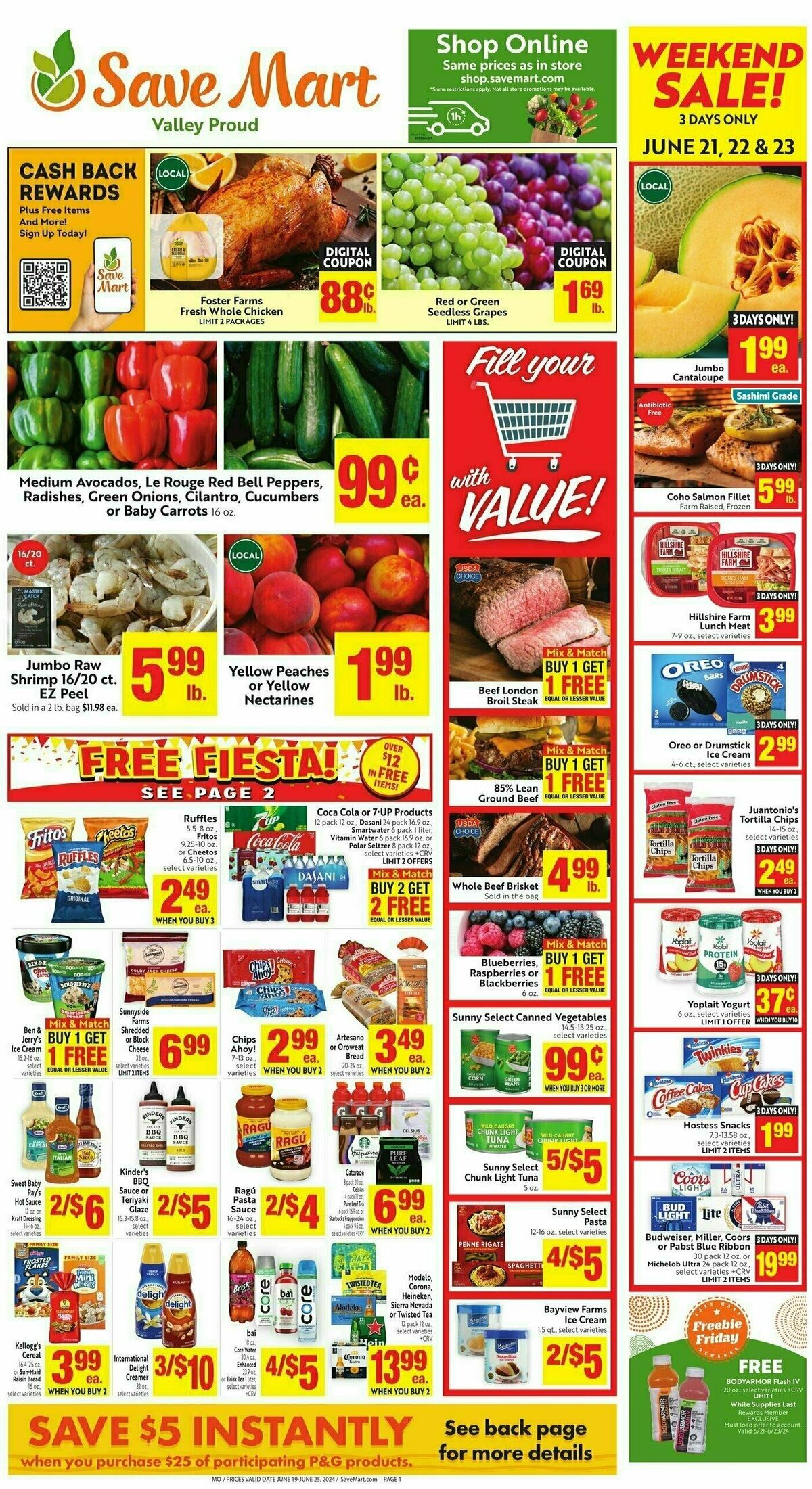 Save Mart Weekly Ad from June 19