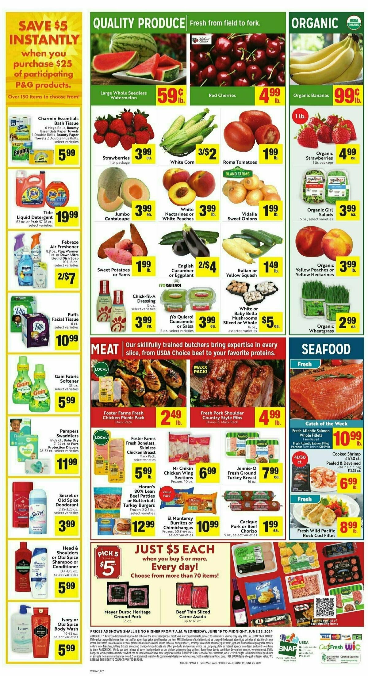 Save Mart Weekly Ad from June 19