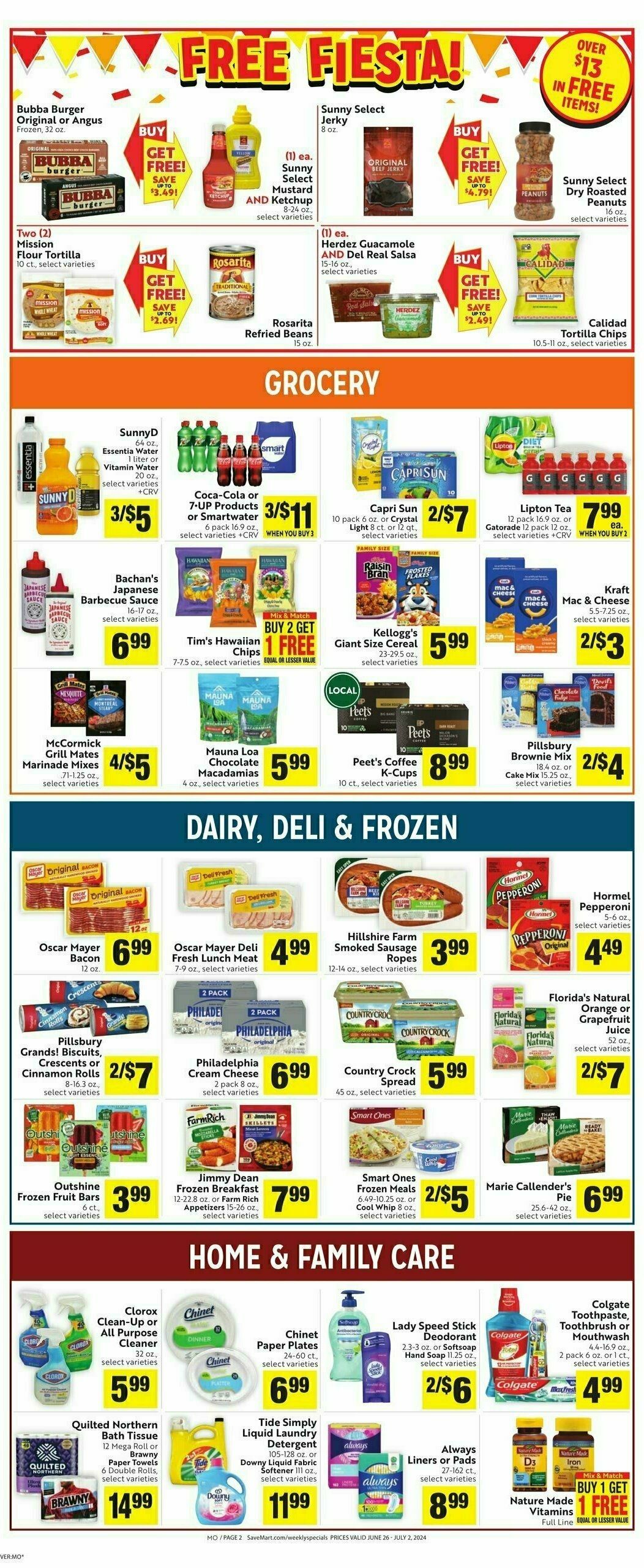 Save Mart Weekly Ad from June 26