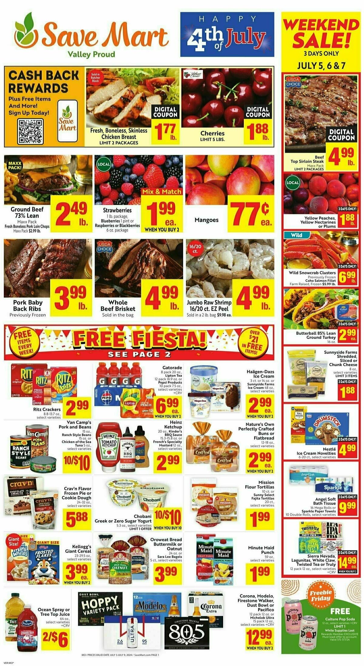 Save Mart Weekly Ad from July 3