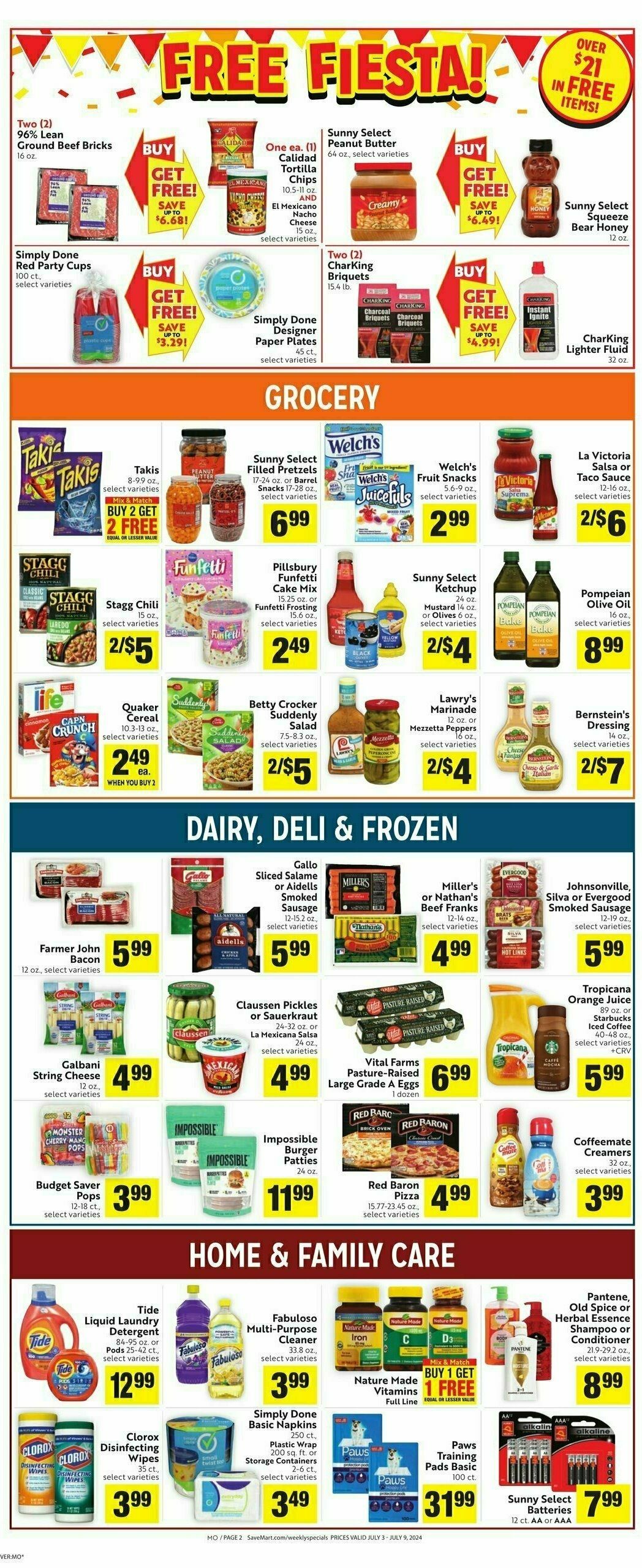 Save Mart Weekly Ad from July 3