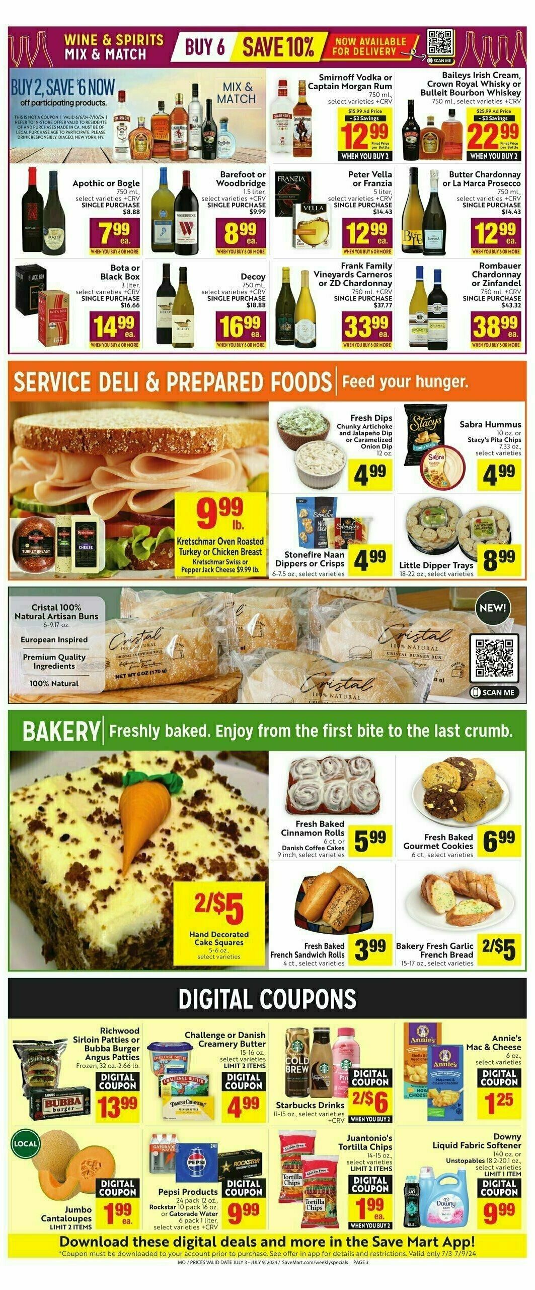 Save Mart Weekly Ad from July 3