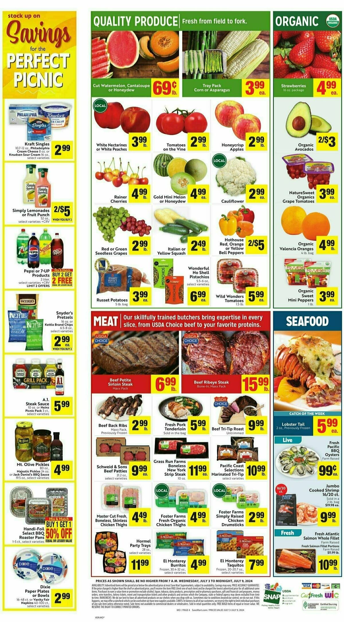 Save Mart Weekly Ad from July 3