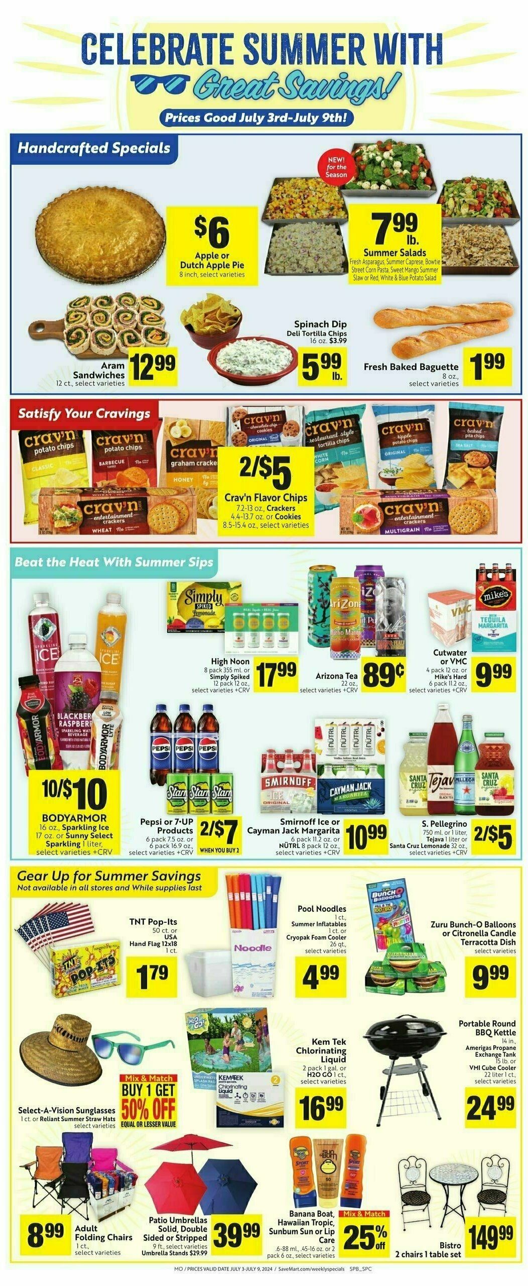 Save Mart Weekly Ad from July 3