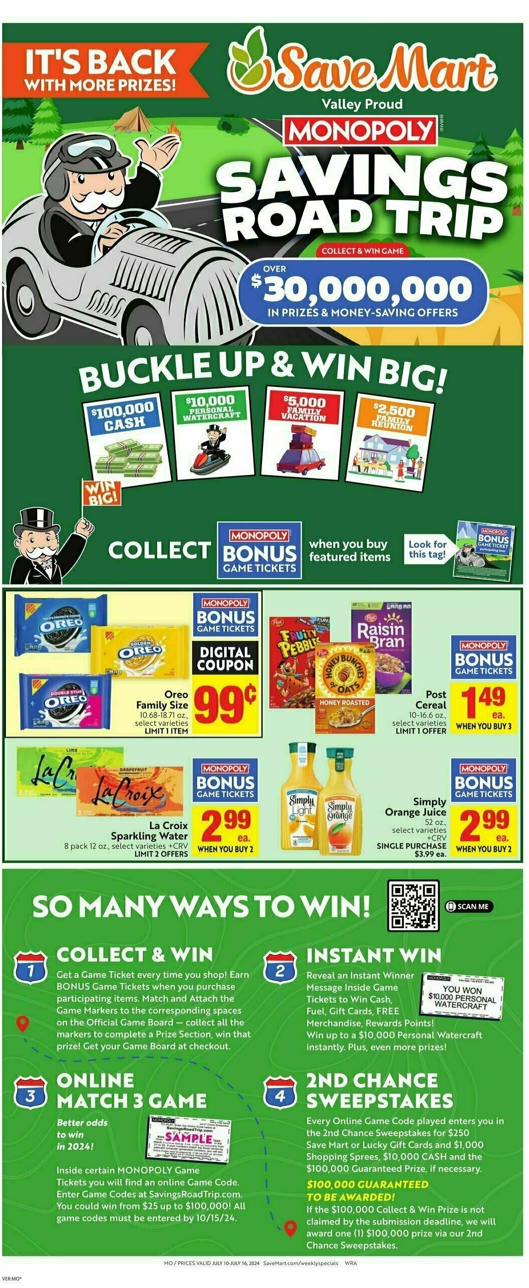 Save Mart Weekly Ad from July 10