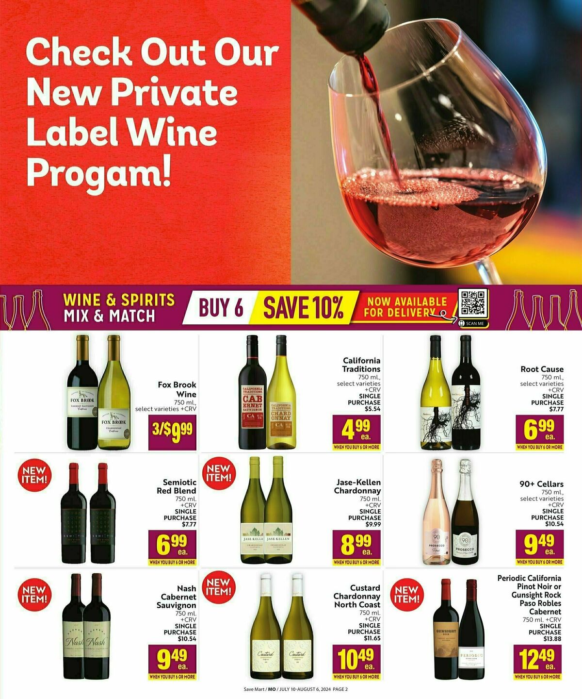 Save Mart Weekly Ad from July 10