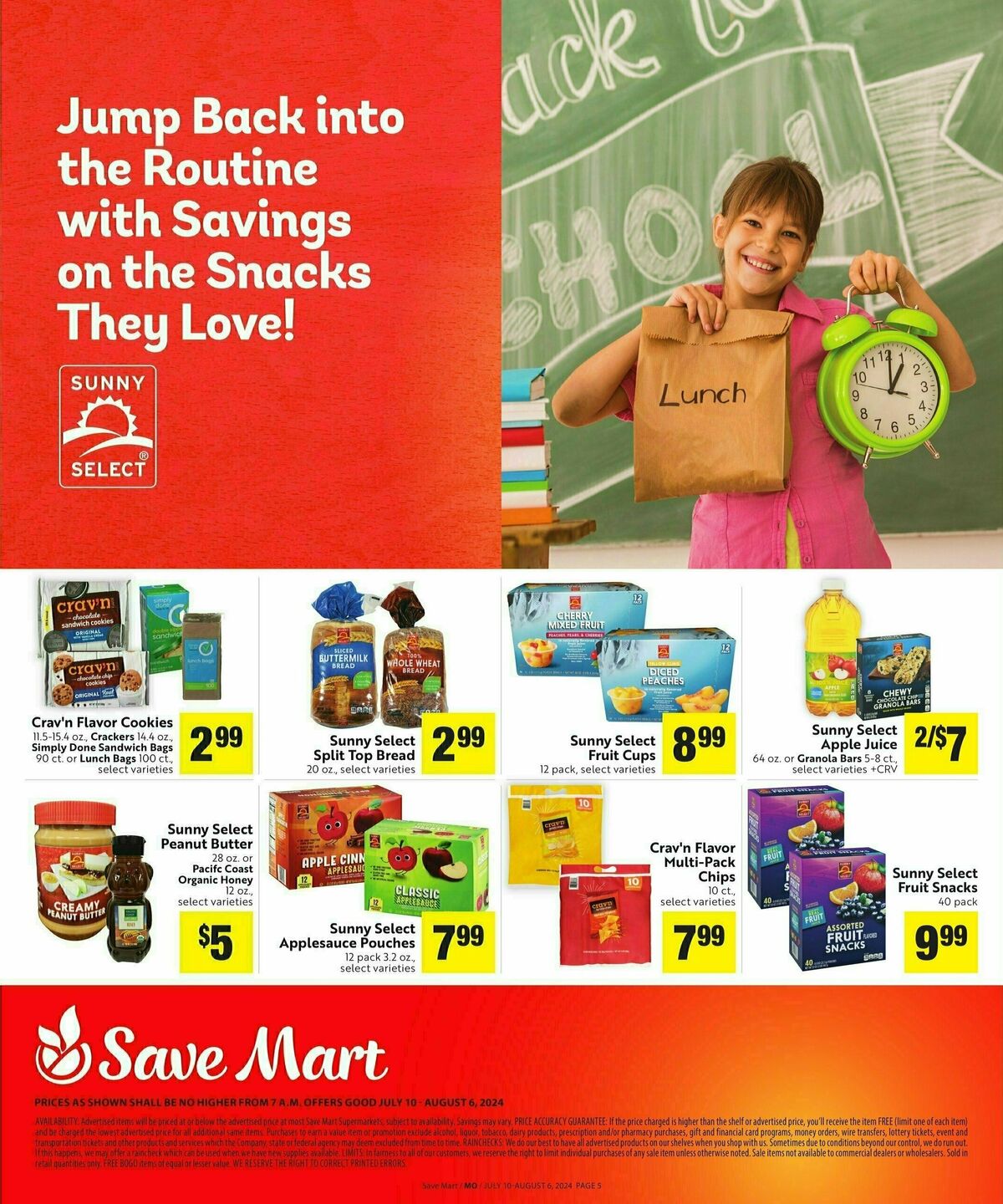 Save Mart Weekly Ad from July 10