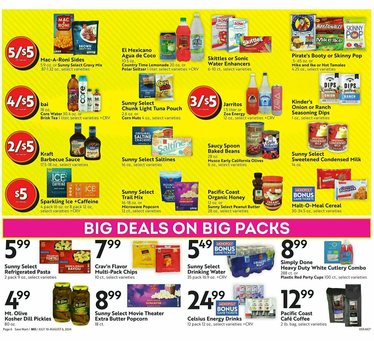 Save Mart Weekly Ad from July 10