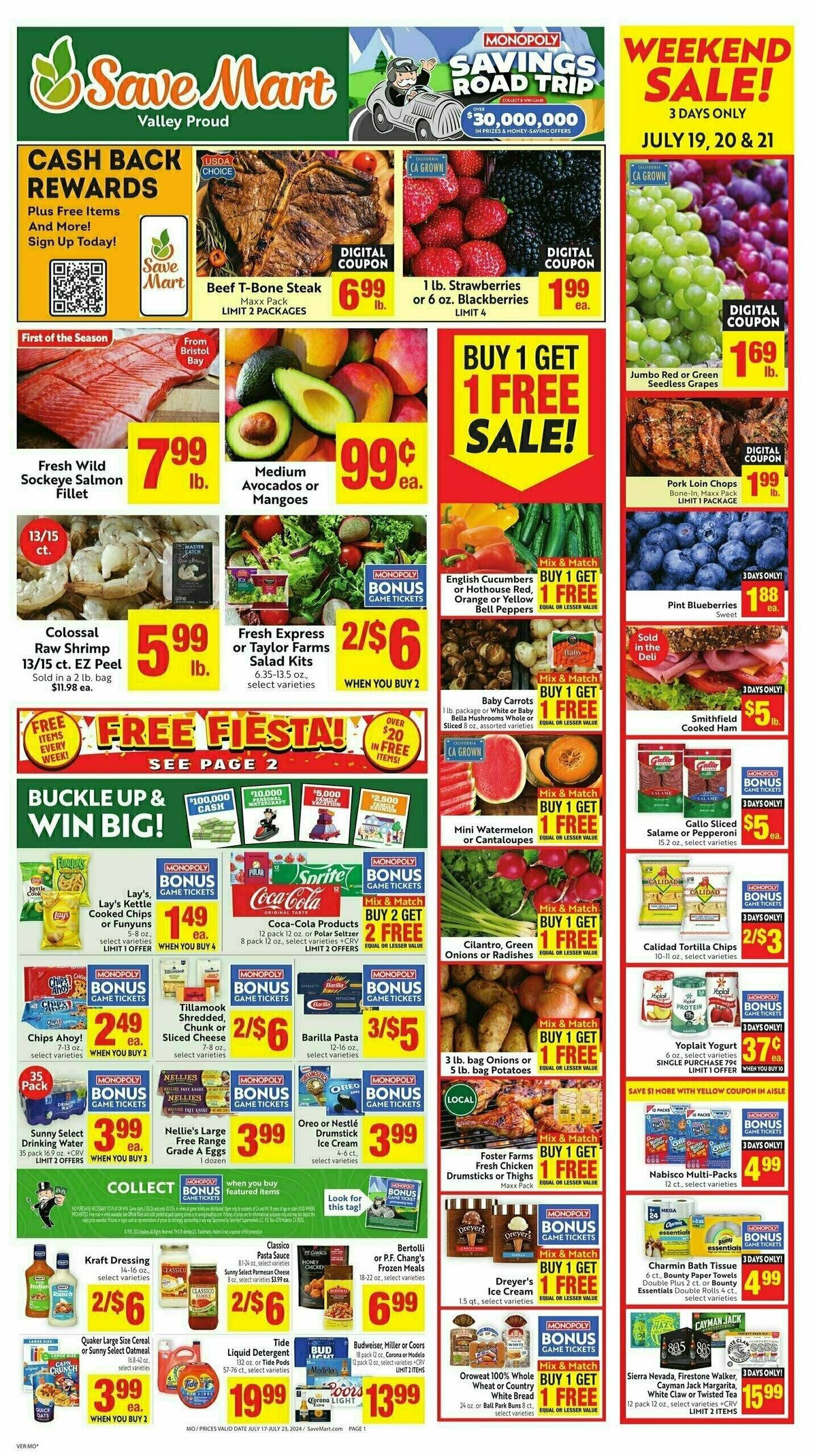 Save Mart Weekly Ad from July 17