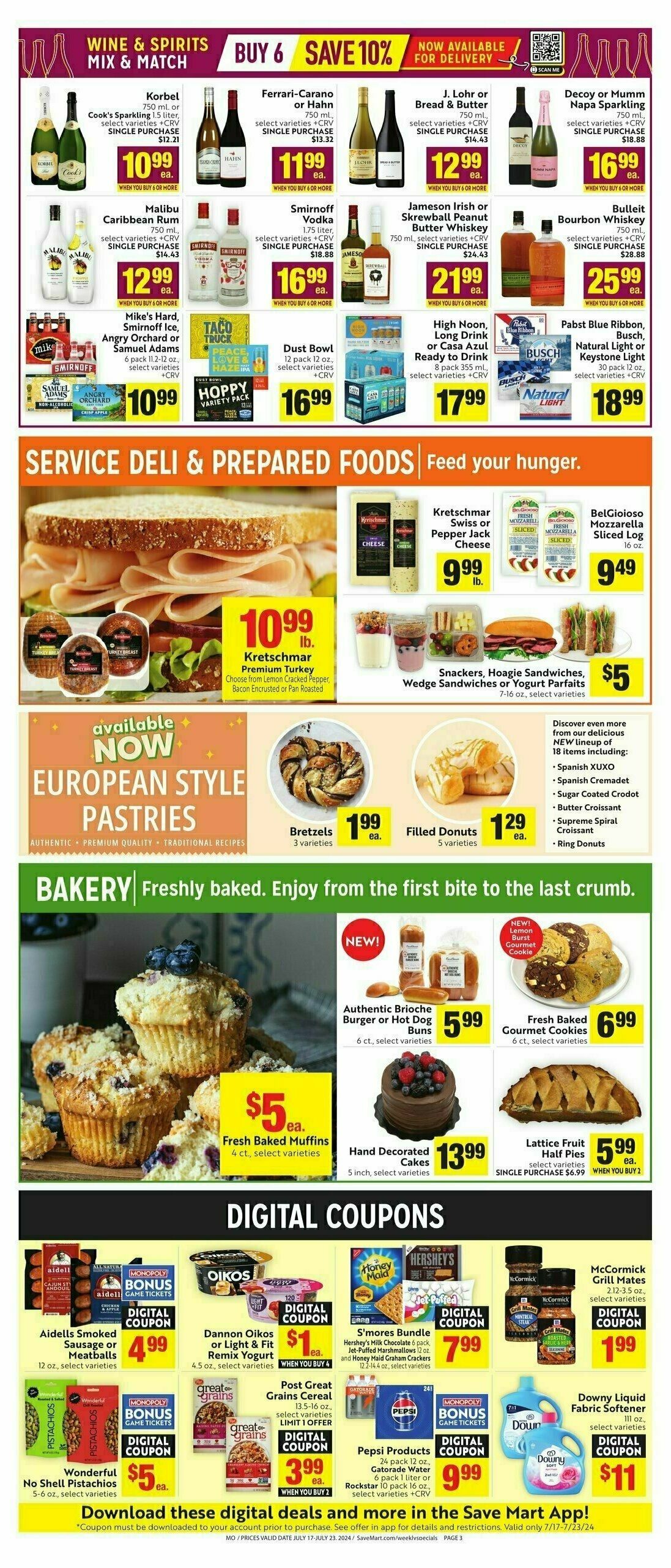 Save Mart Weekly Ad from July 17