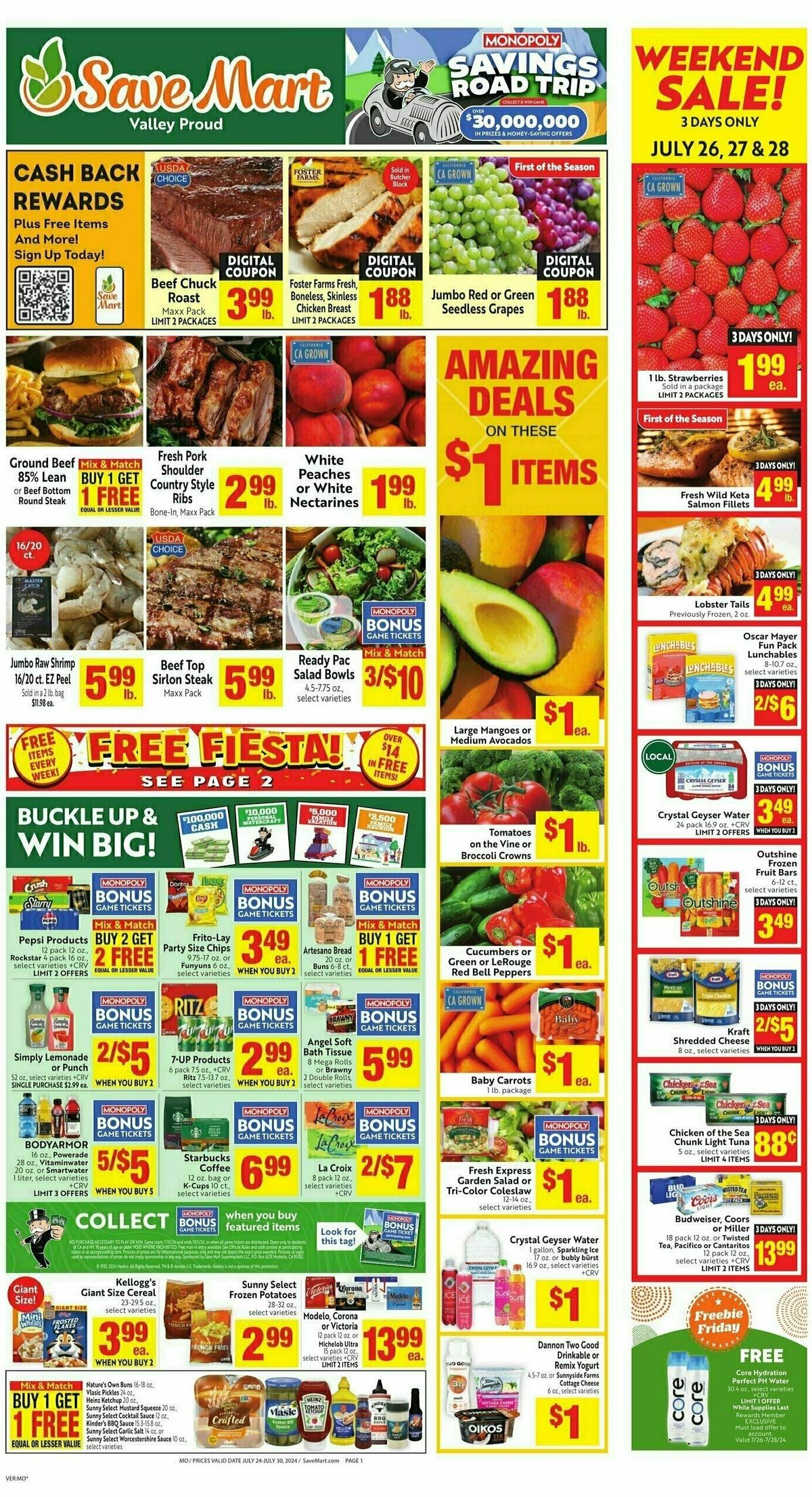 Save Mart Weekly Ad from July 24