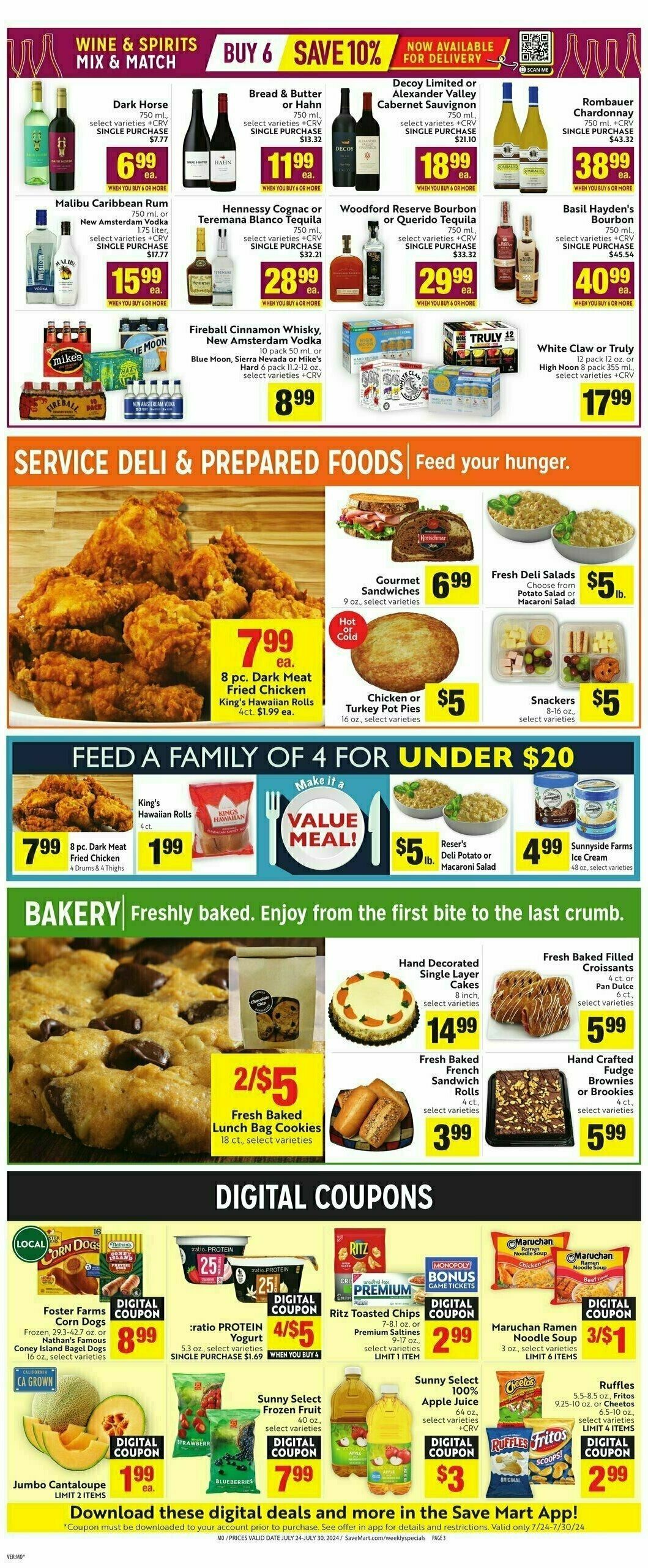 Save Mart Weekly Ad from July 24