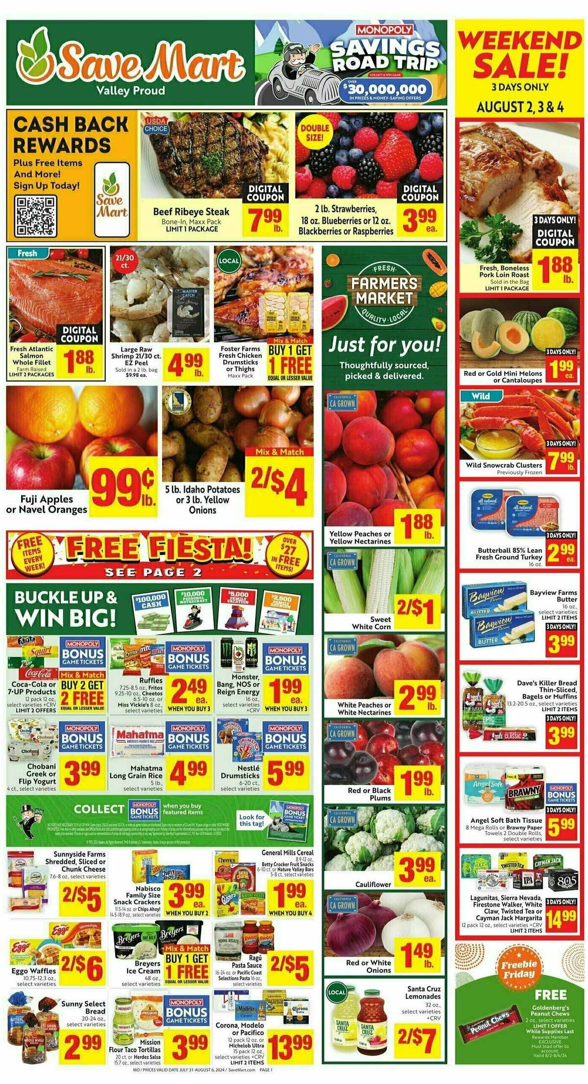 Save Mart Weekly Ad from July 31