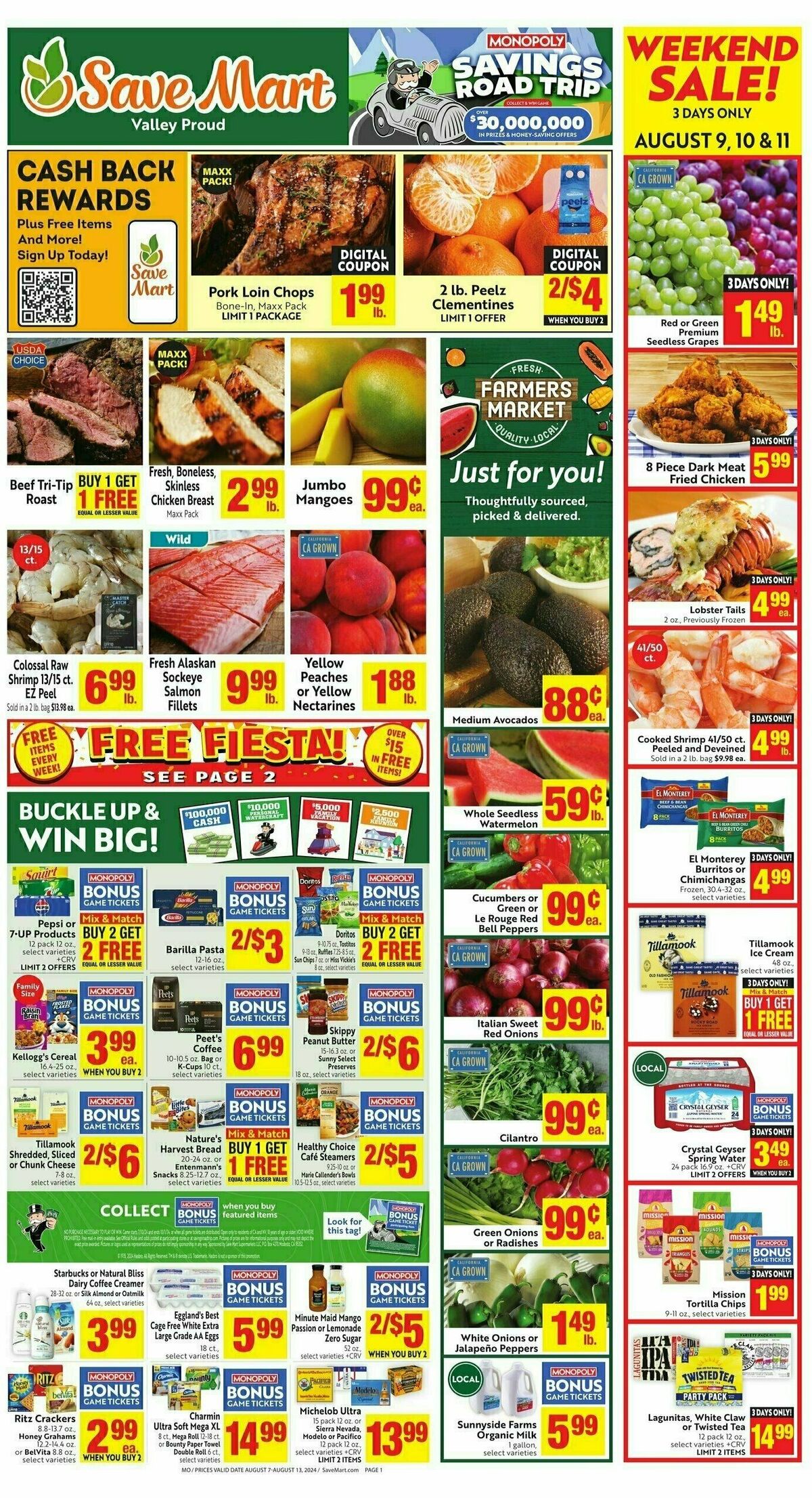 Save Mart Weekly Ad from August 7