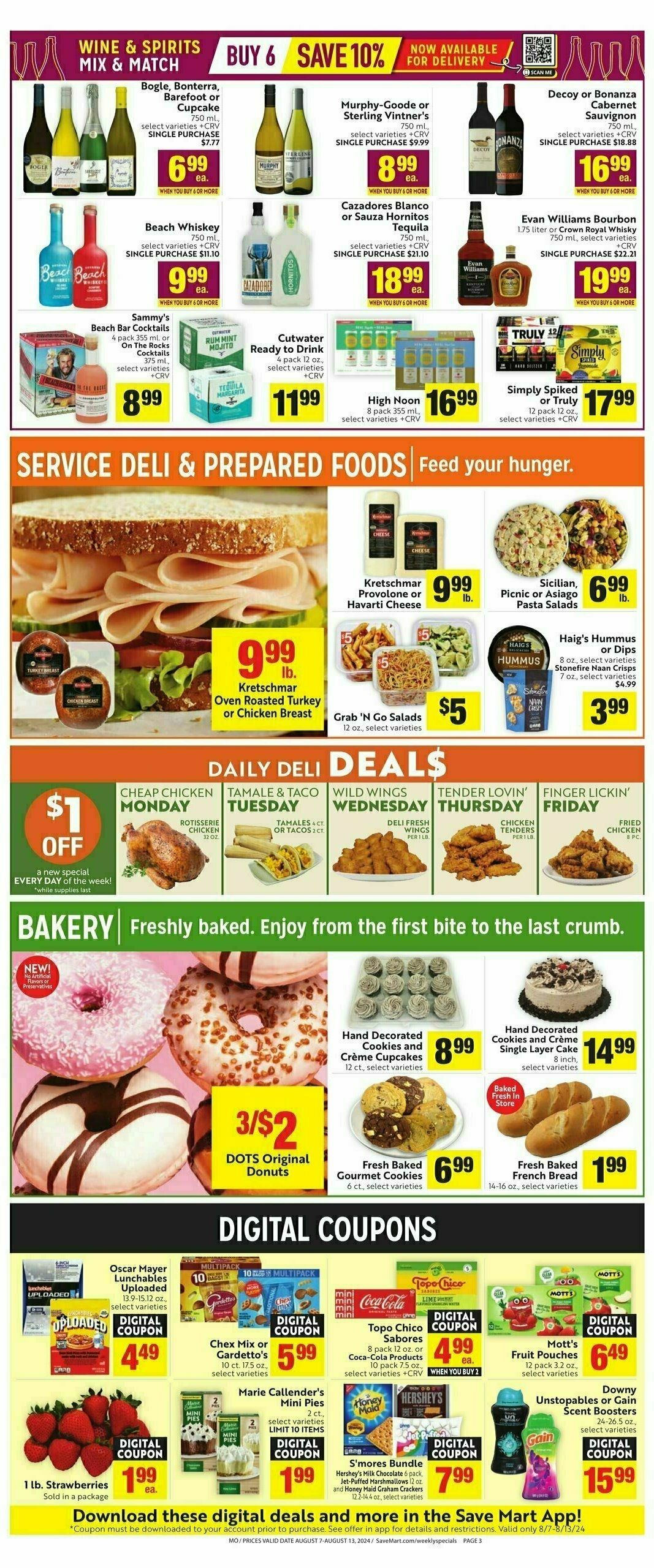 Save Mart Weekly Ad from August 7