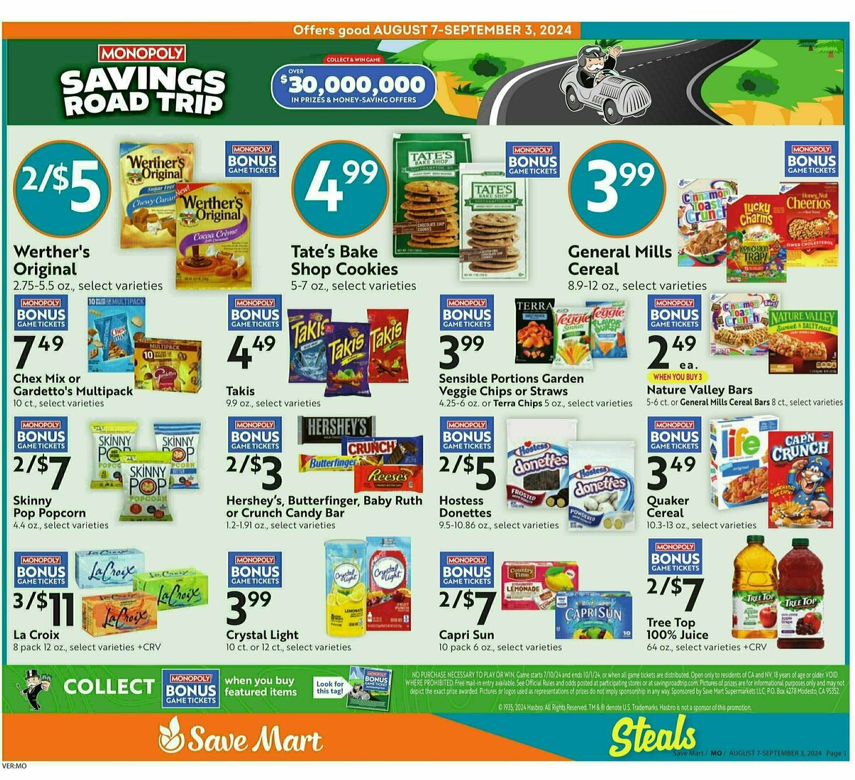 Save Mart Weekly Ad from August 7