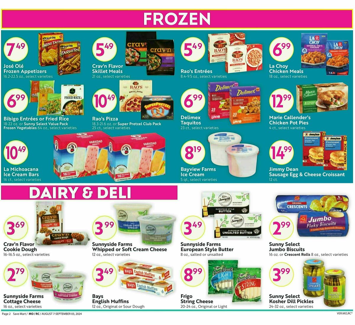 Save Mart Weekly Ad from August 7