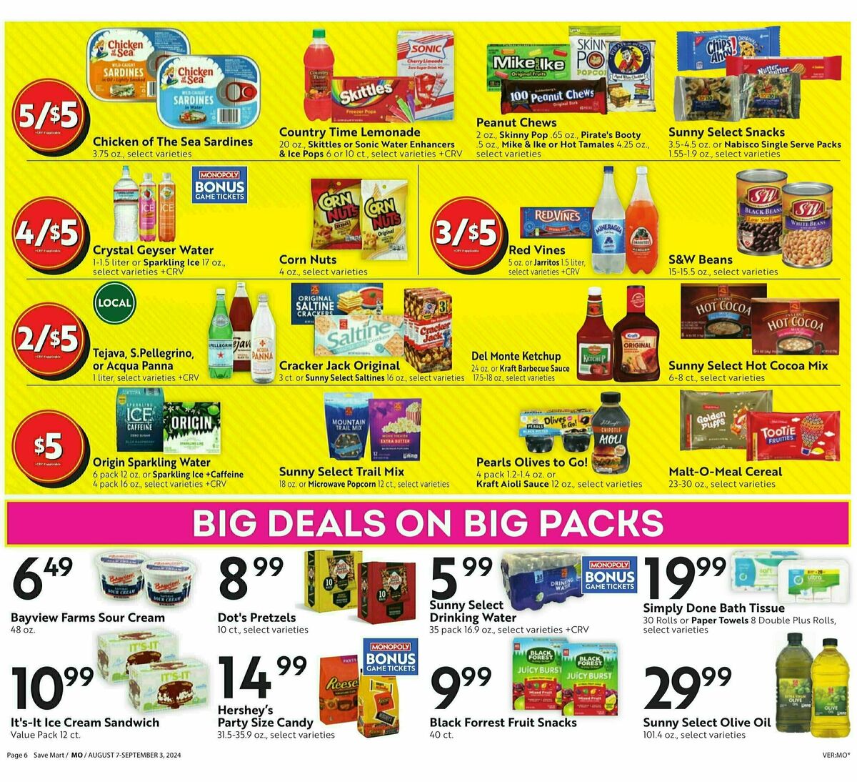 Save Mart Weekly Ad from August 7