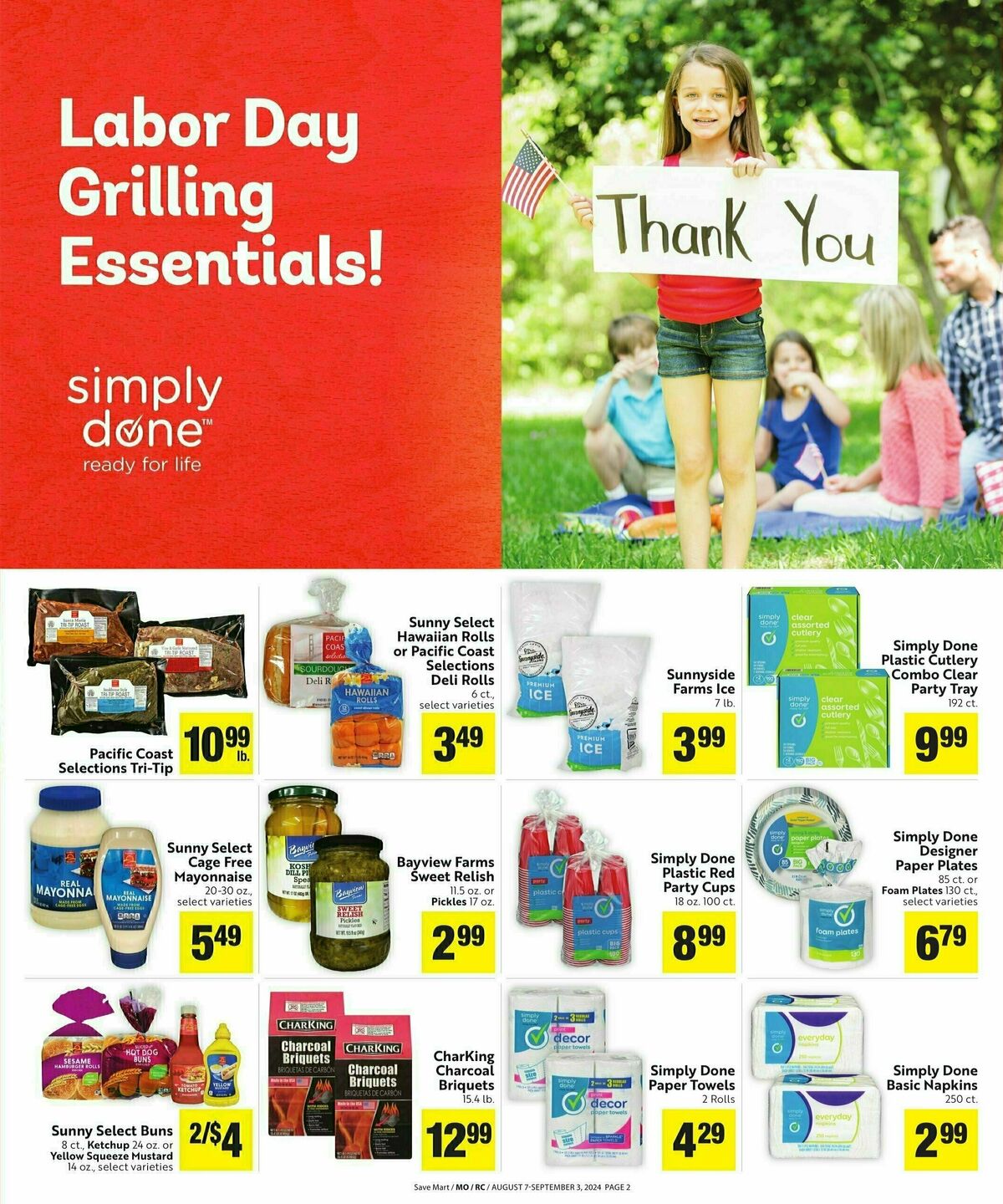 Save Mart Save Even More Weekly Ad from August 7