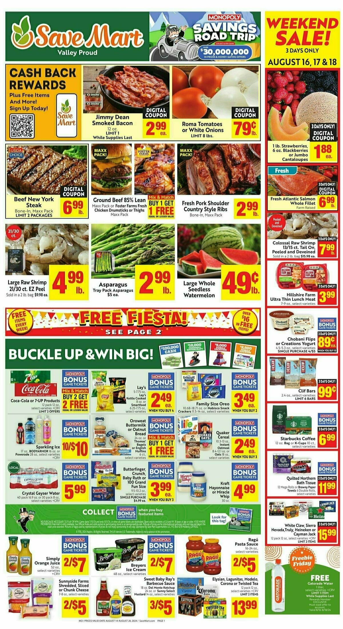 Save Mart Weekly Ad from August 14