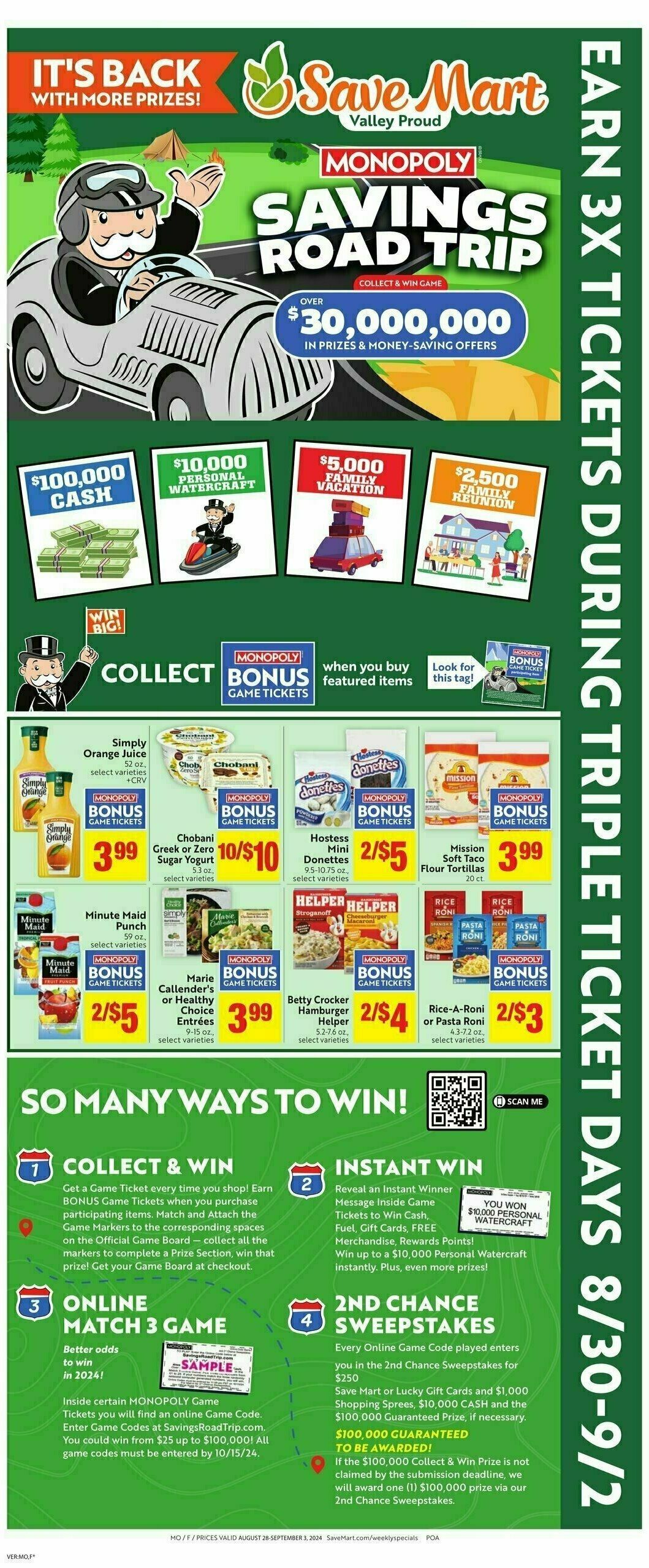 Save Mart Weekly Ad from August 28