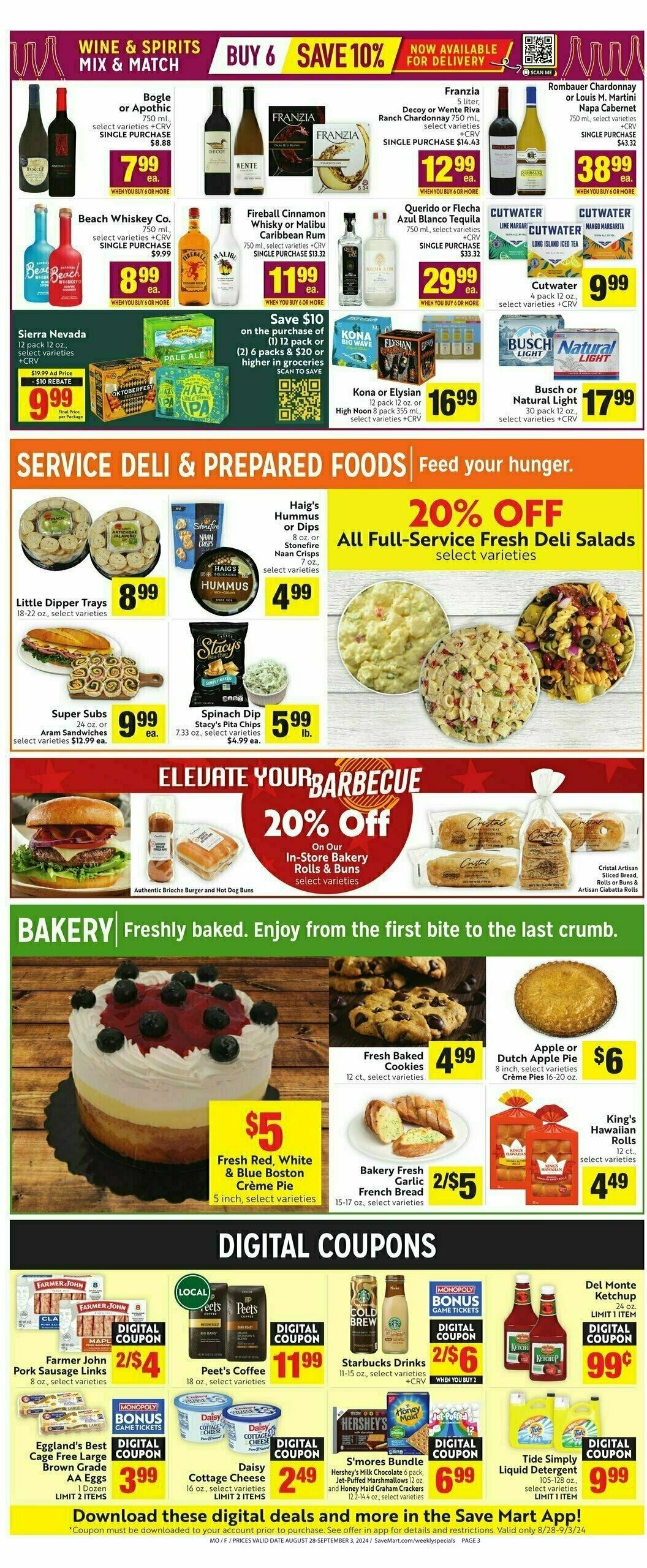 Save Mart Weekly Ad from August 28