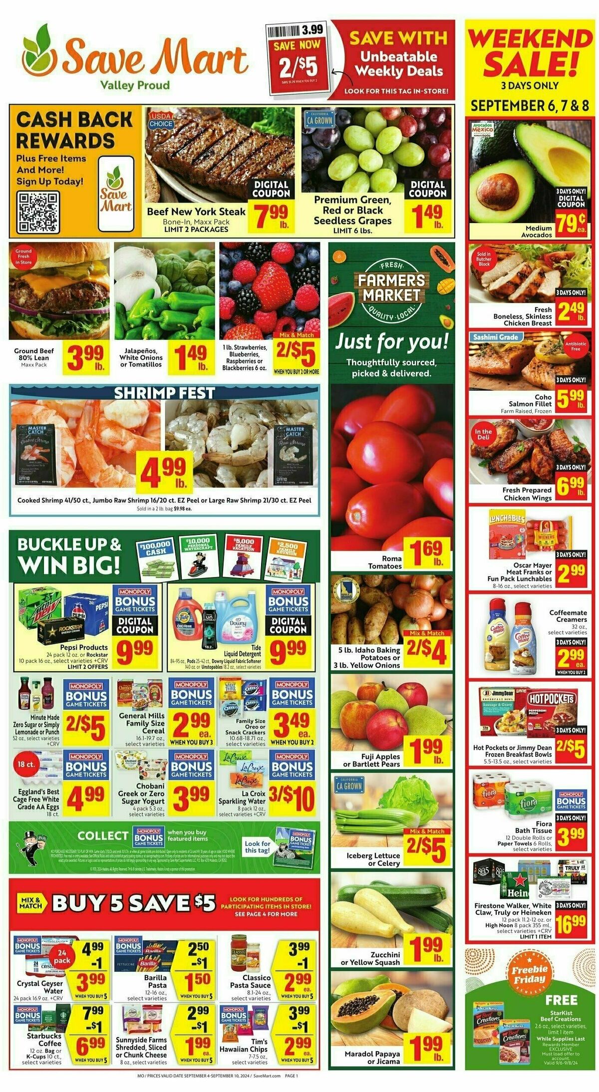 Save Mart Weekly Ad from September 4