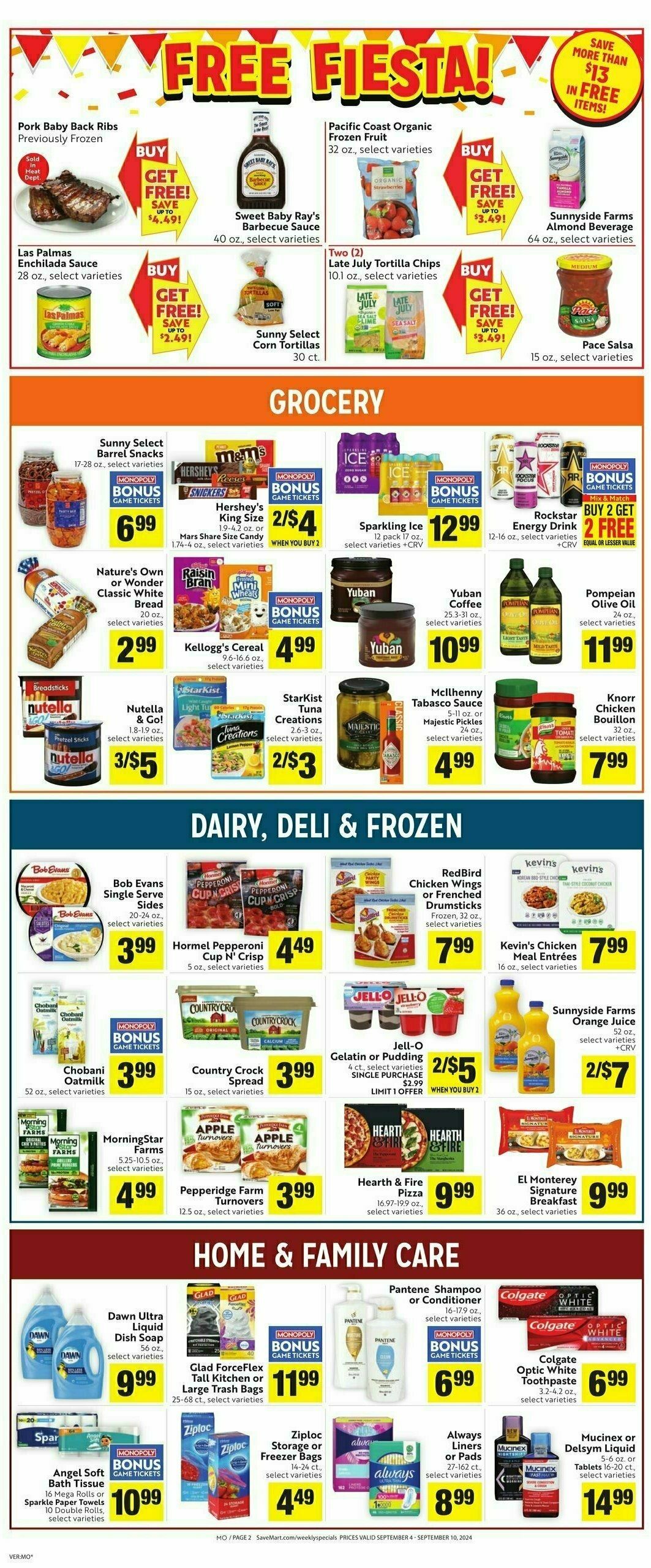 Save Mart Weekly Ad from September 4