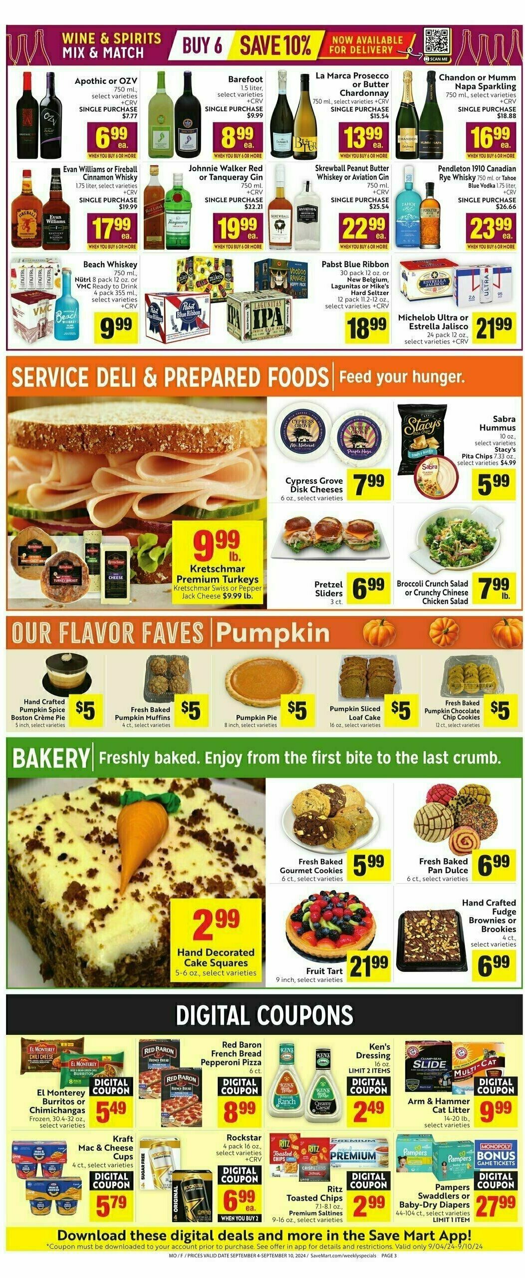 Save Mart Weekly Ad from September 4