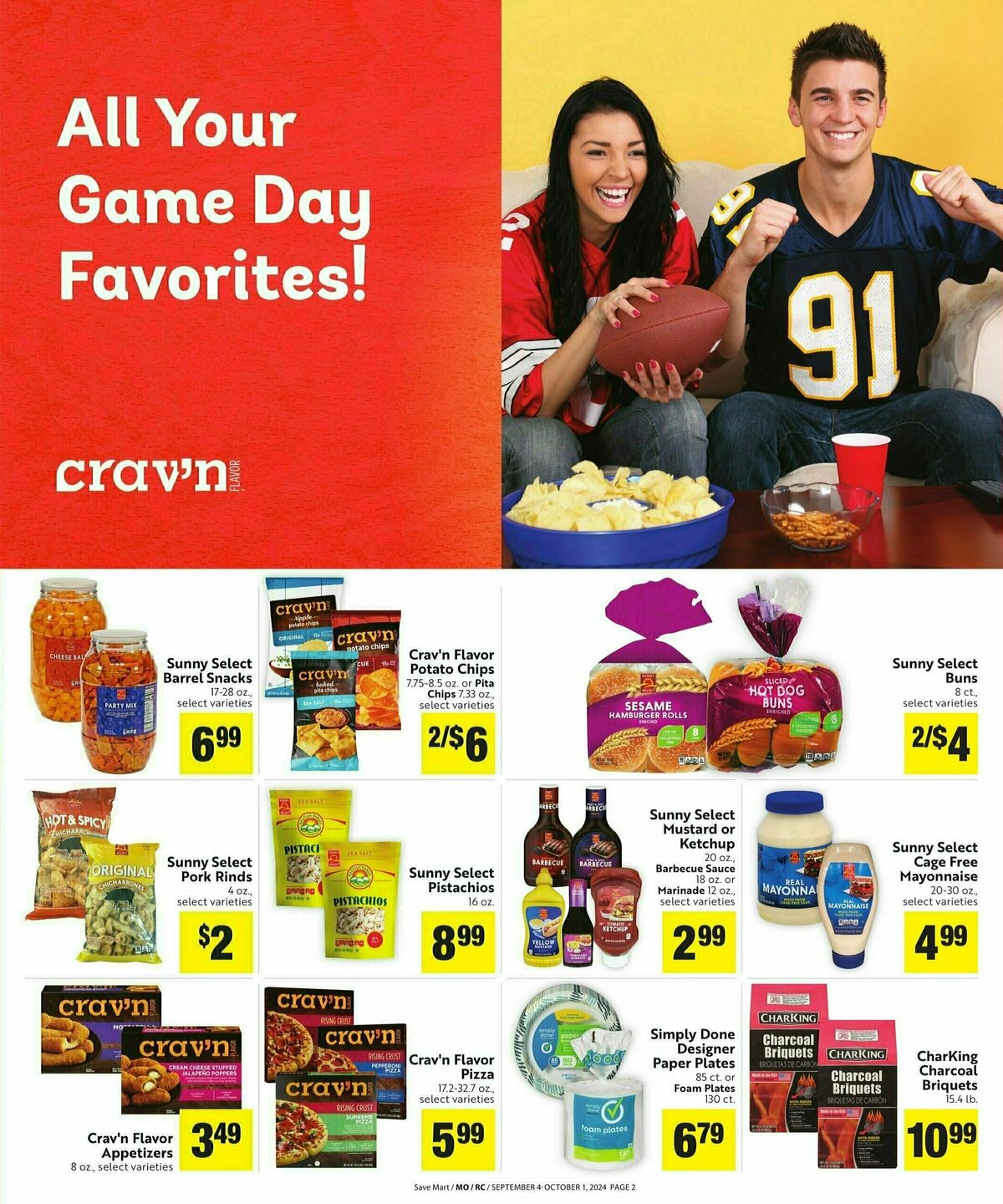 Save Mart Save Even More Weekly Ad from September 4