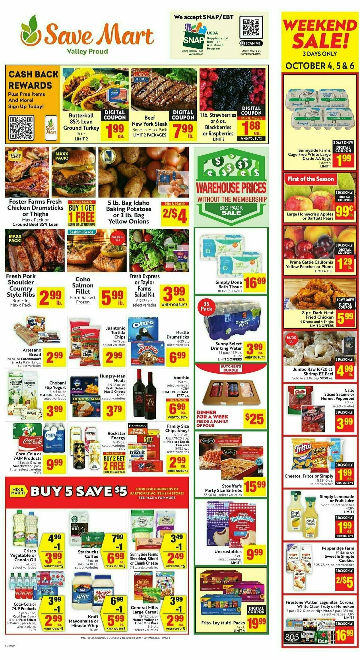 Save Mart Weekly Ad from October 2