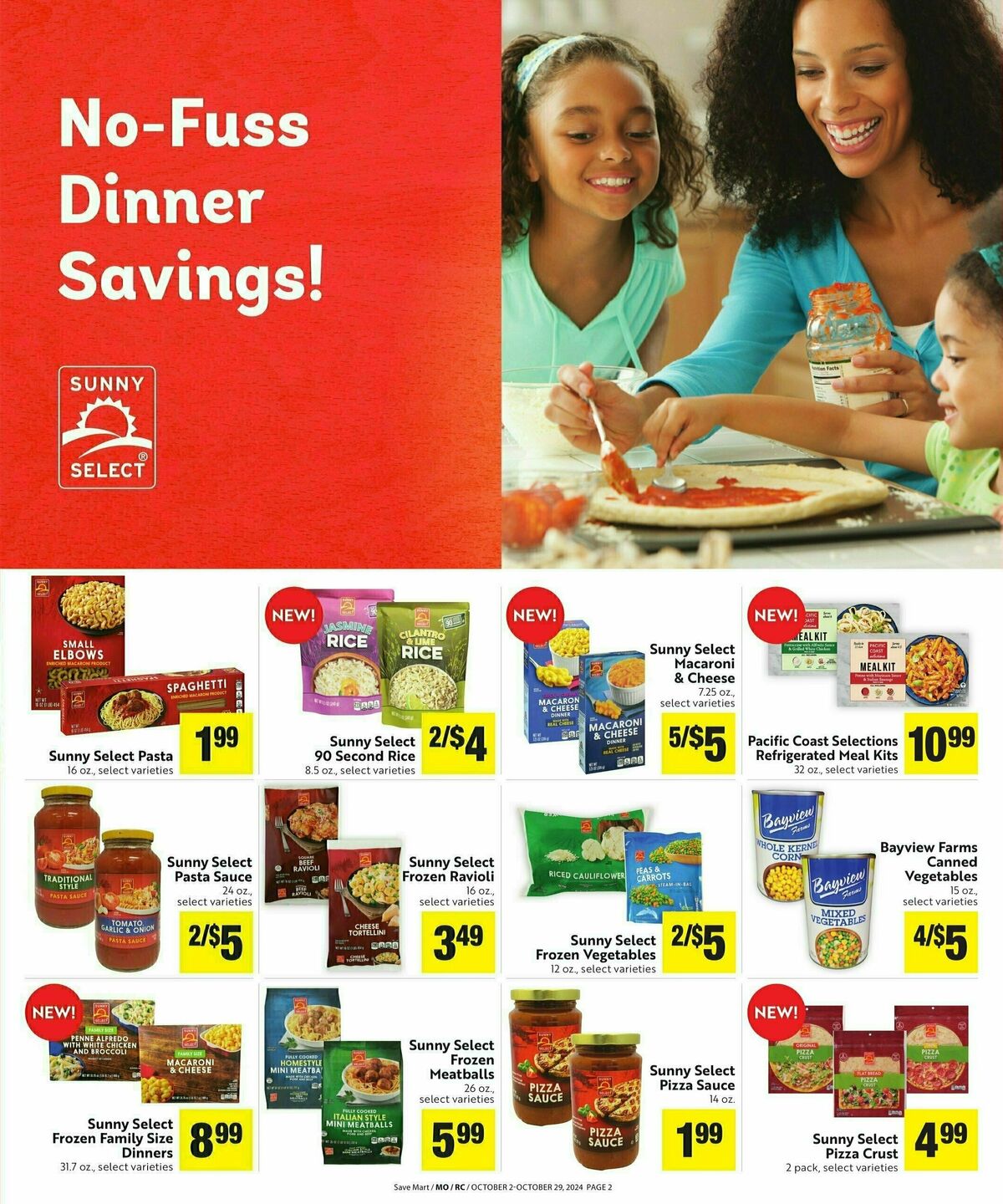 Save Mart Save Even More Weekly Ad from October 2