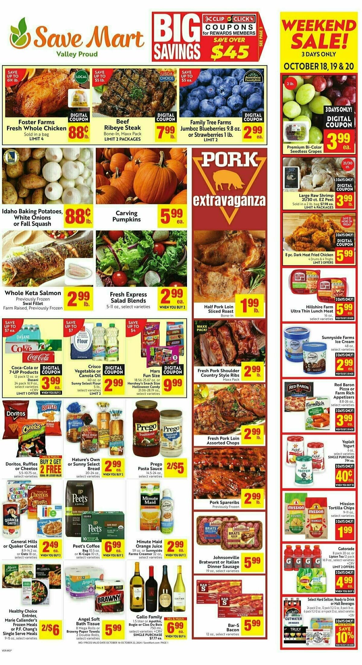 Save Mart Weekly Ad from October 16