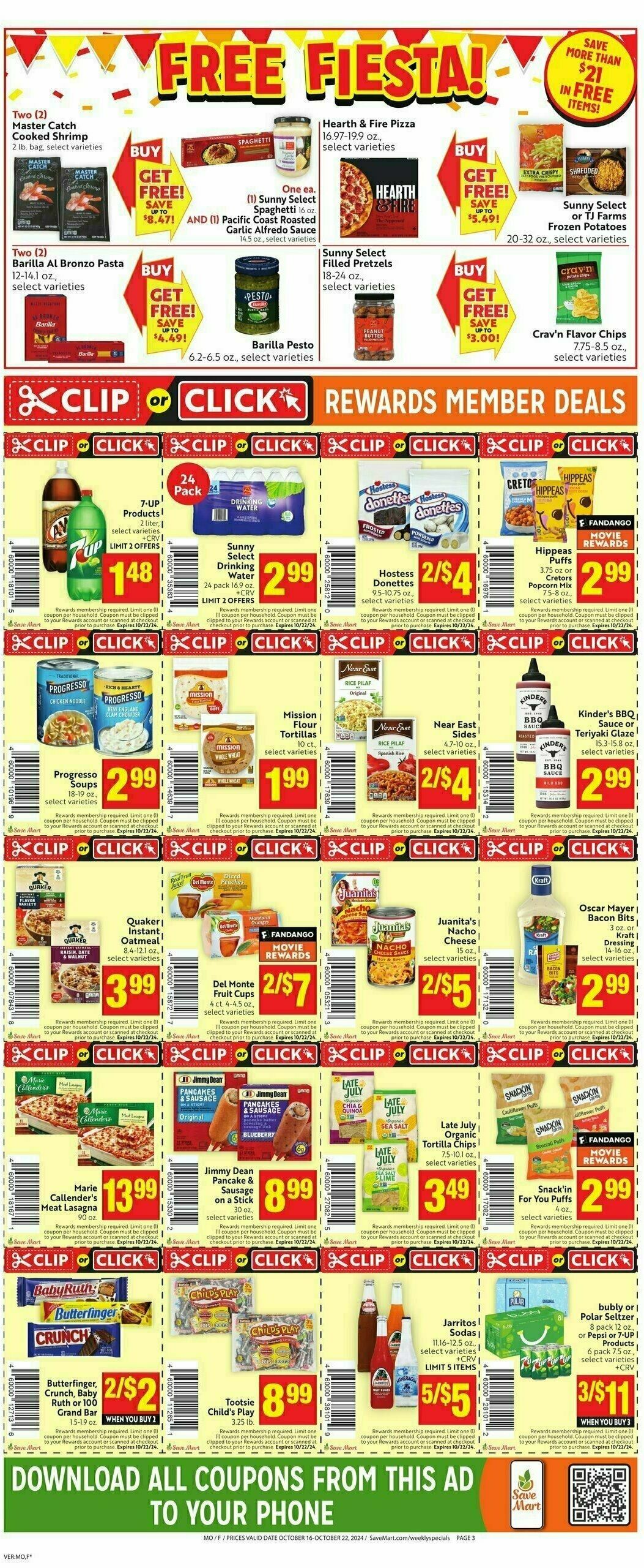 Save Mart Weekly Ad from October 16