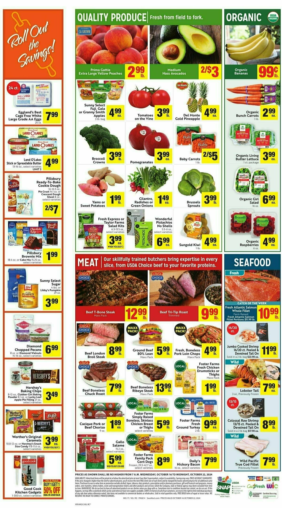 Save Mart Weekly Ad from October 16