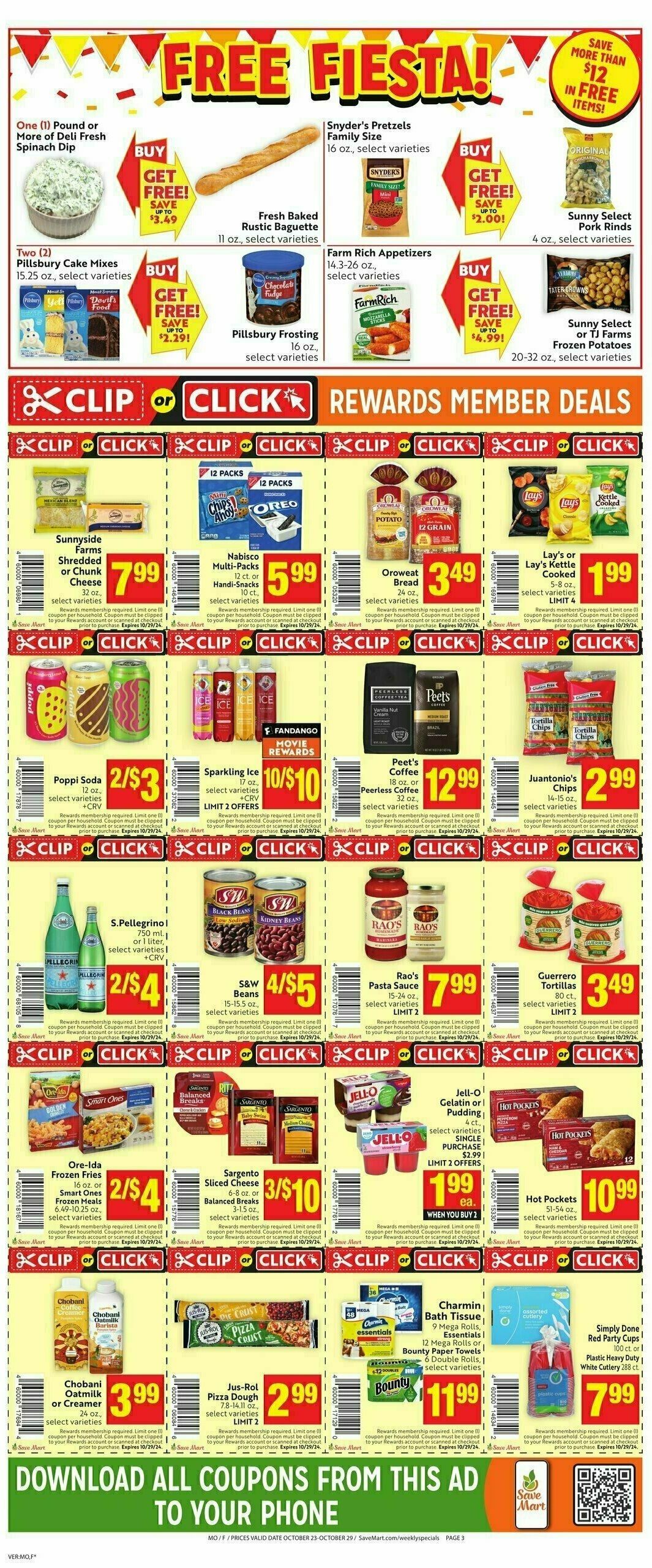 Save Mart Weekly Ad from October 23