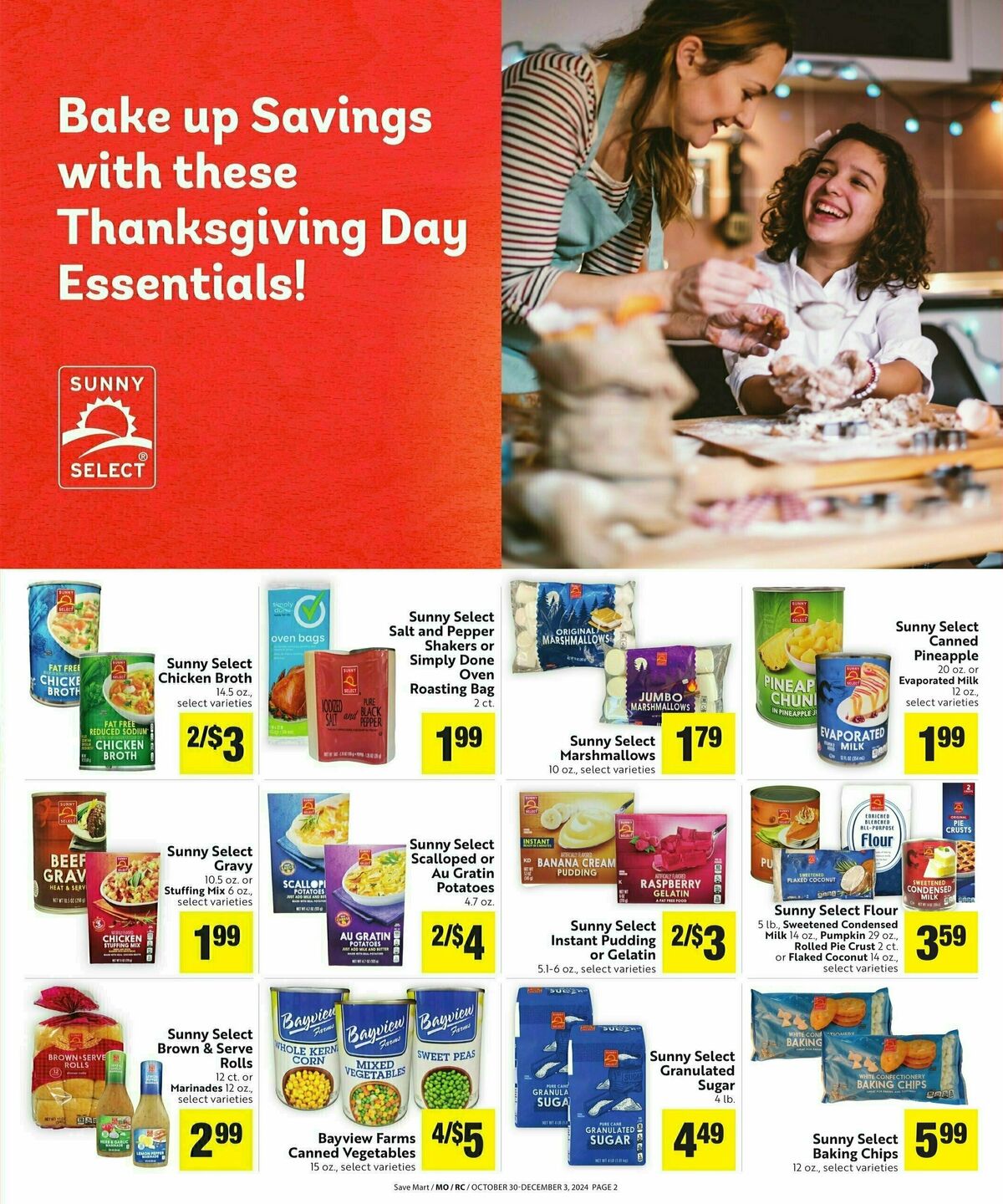 Save Mart Save Even More Weekly Ad from October 30