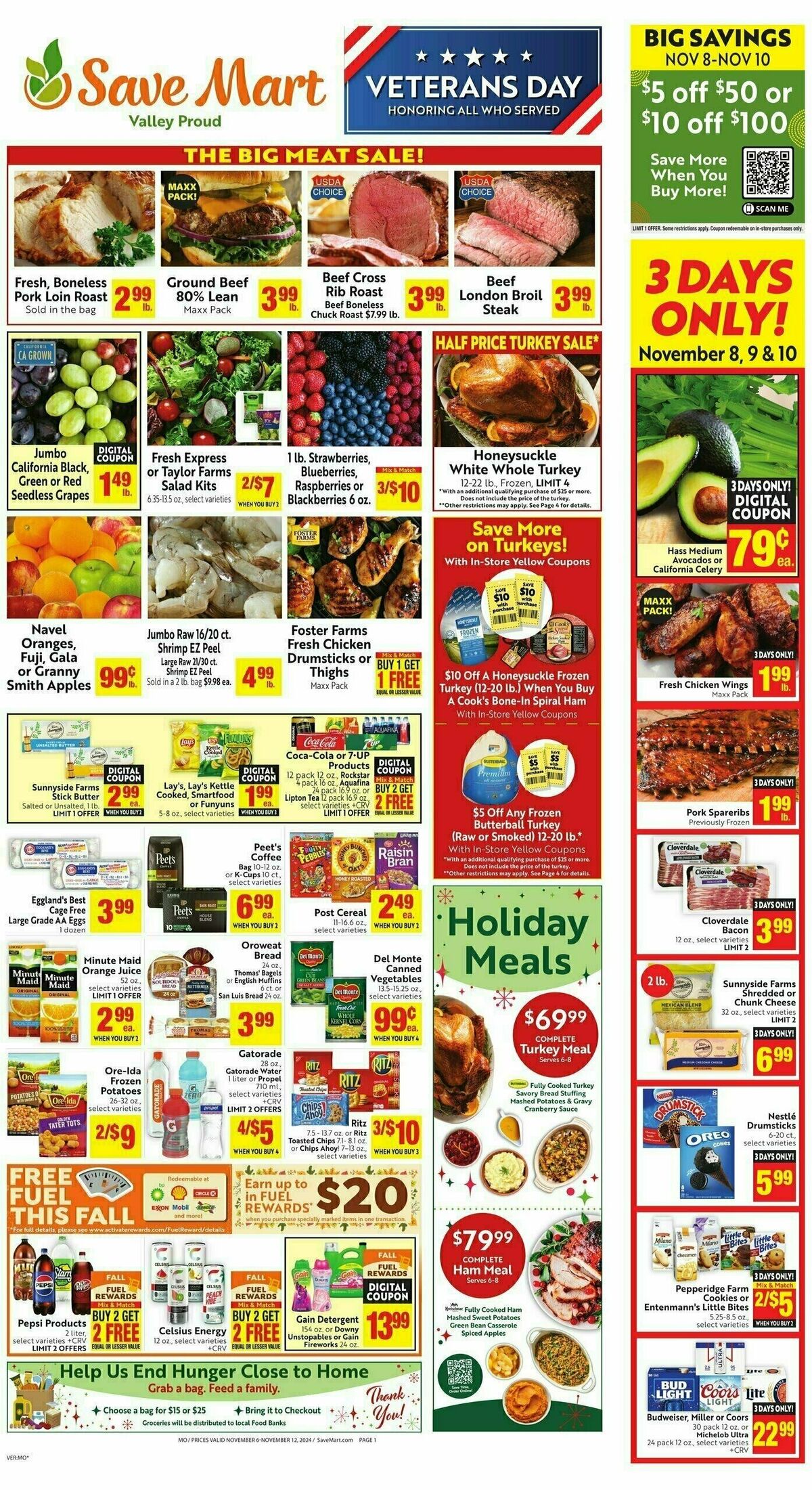 Save Mart Weekly Ad from November 6