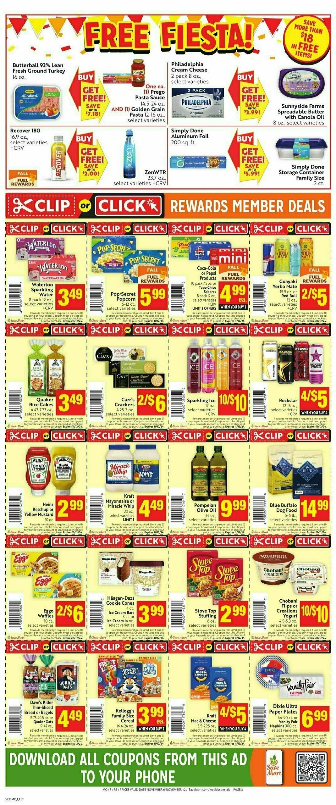 Save Mart Weekly Ad from November 6