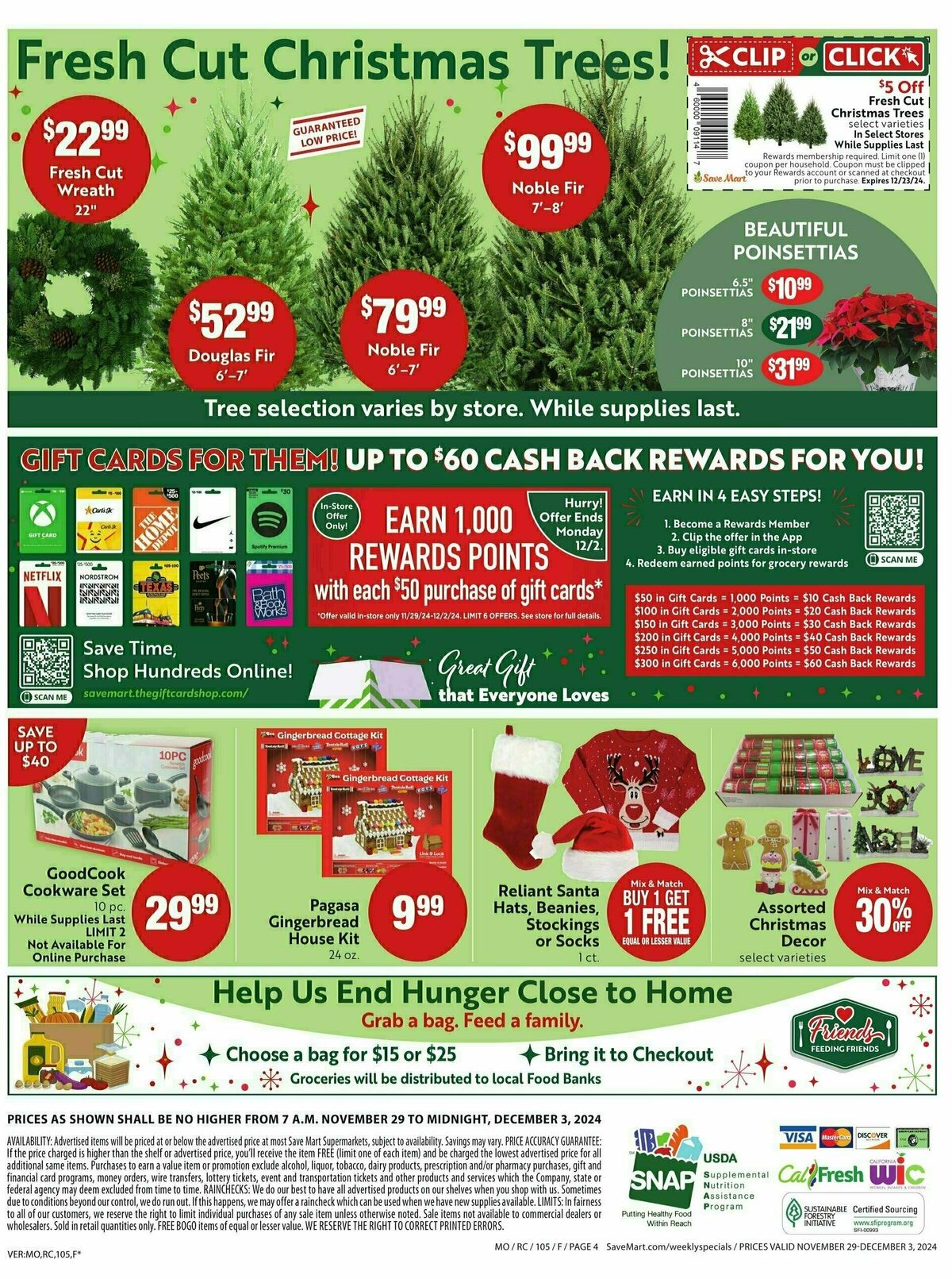 Save Mart Weekly Ad from November 29