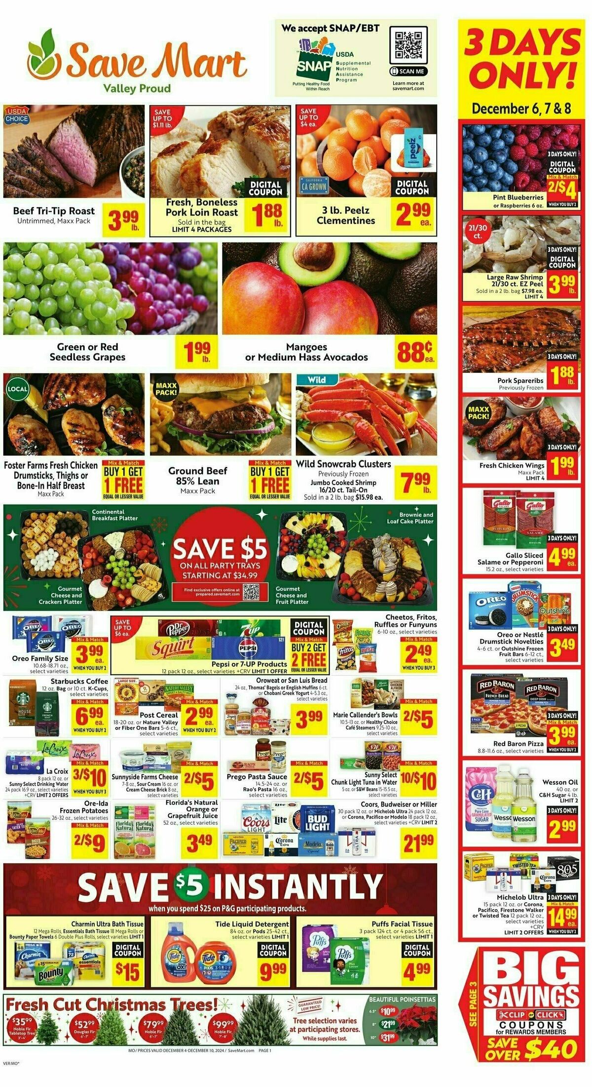 Save Mart Weekly Ad from December 4