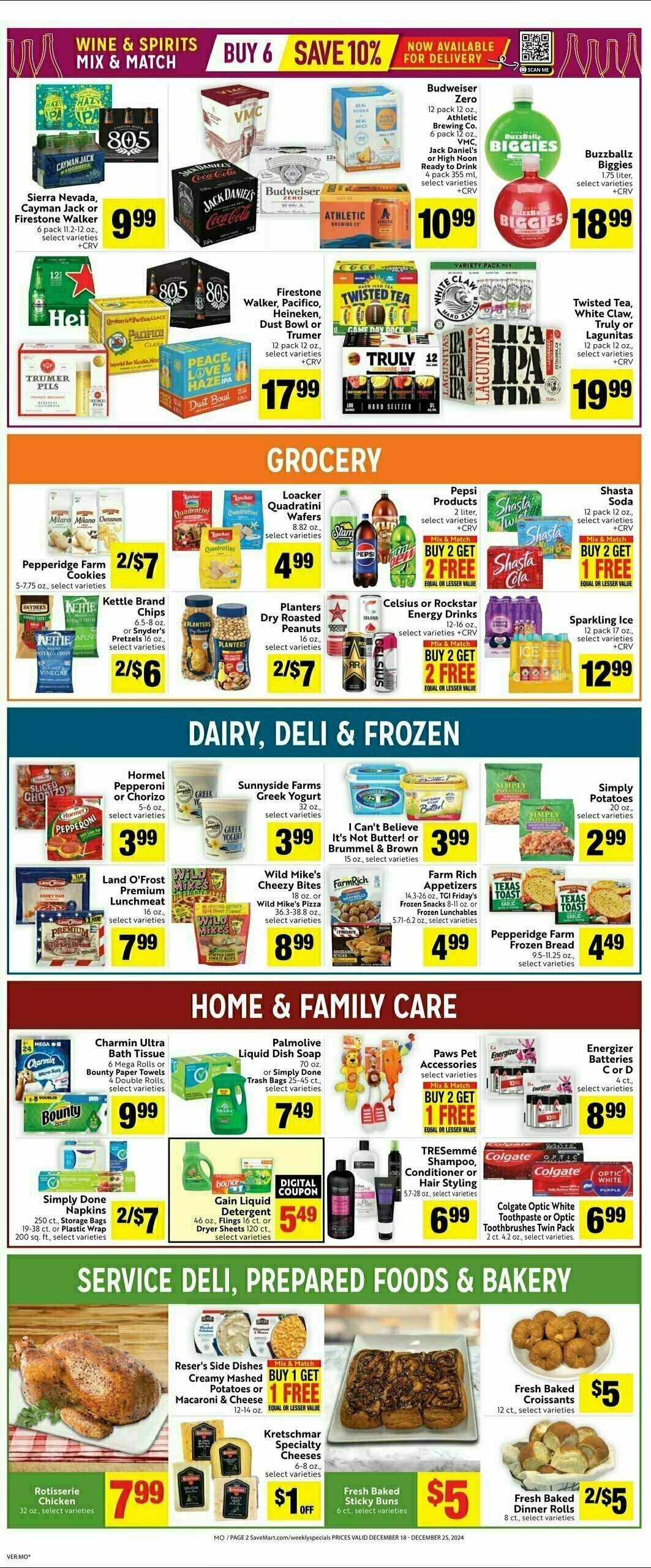 Save Mart Weekly Ad from December 18