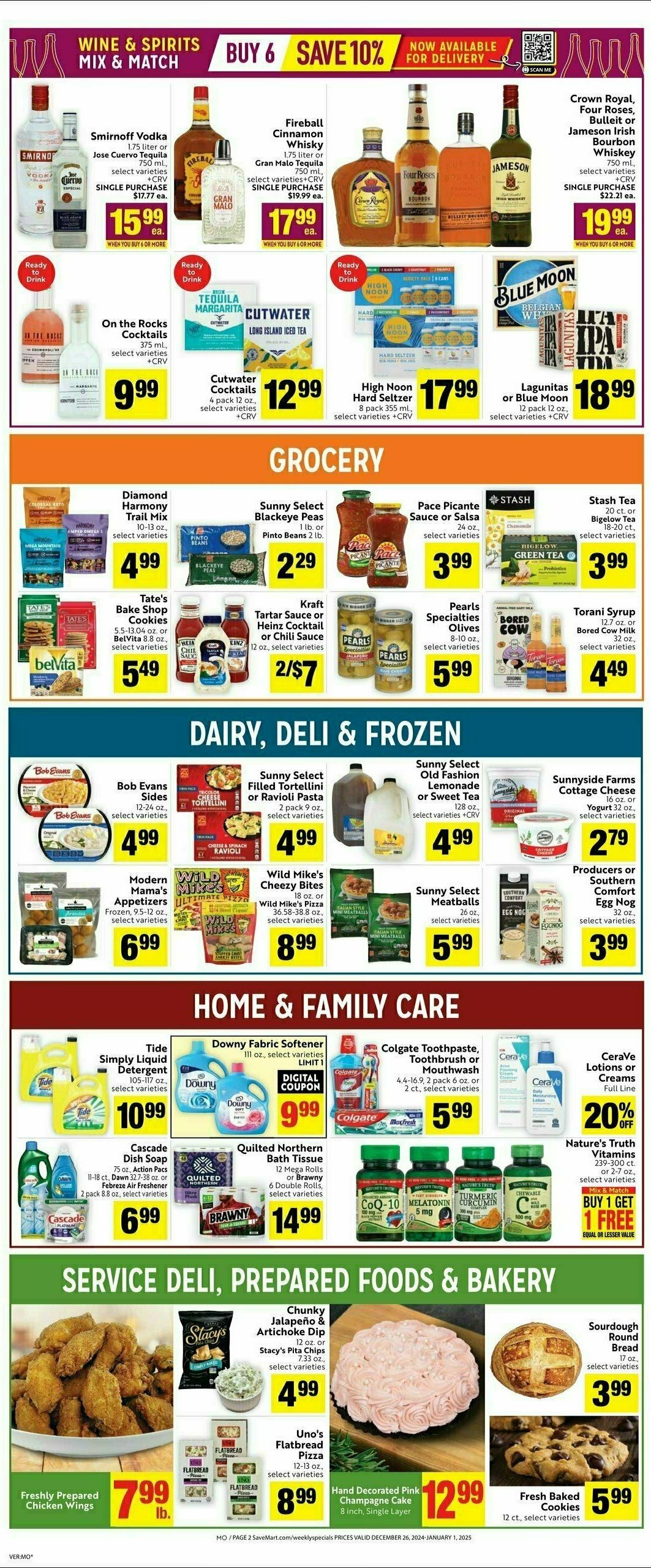 Save Mart Weekly Ad from December 26