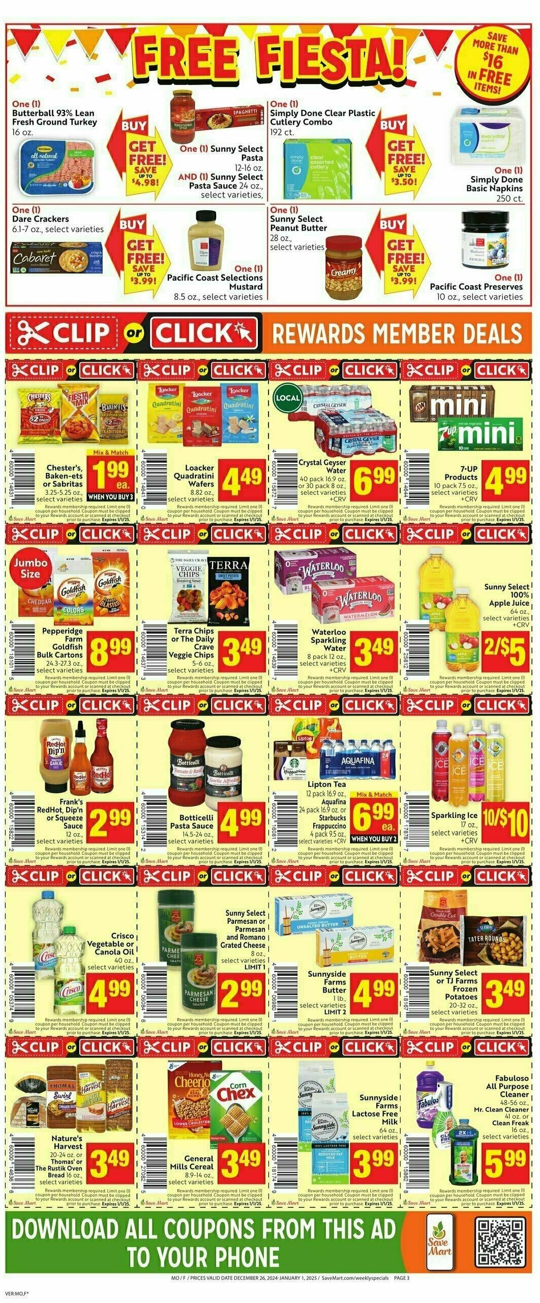 Save Mart Weekly Ad from December 26