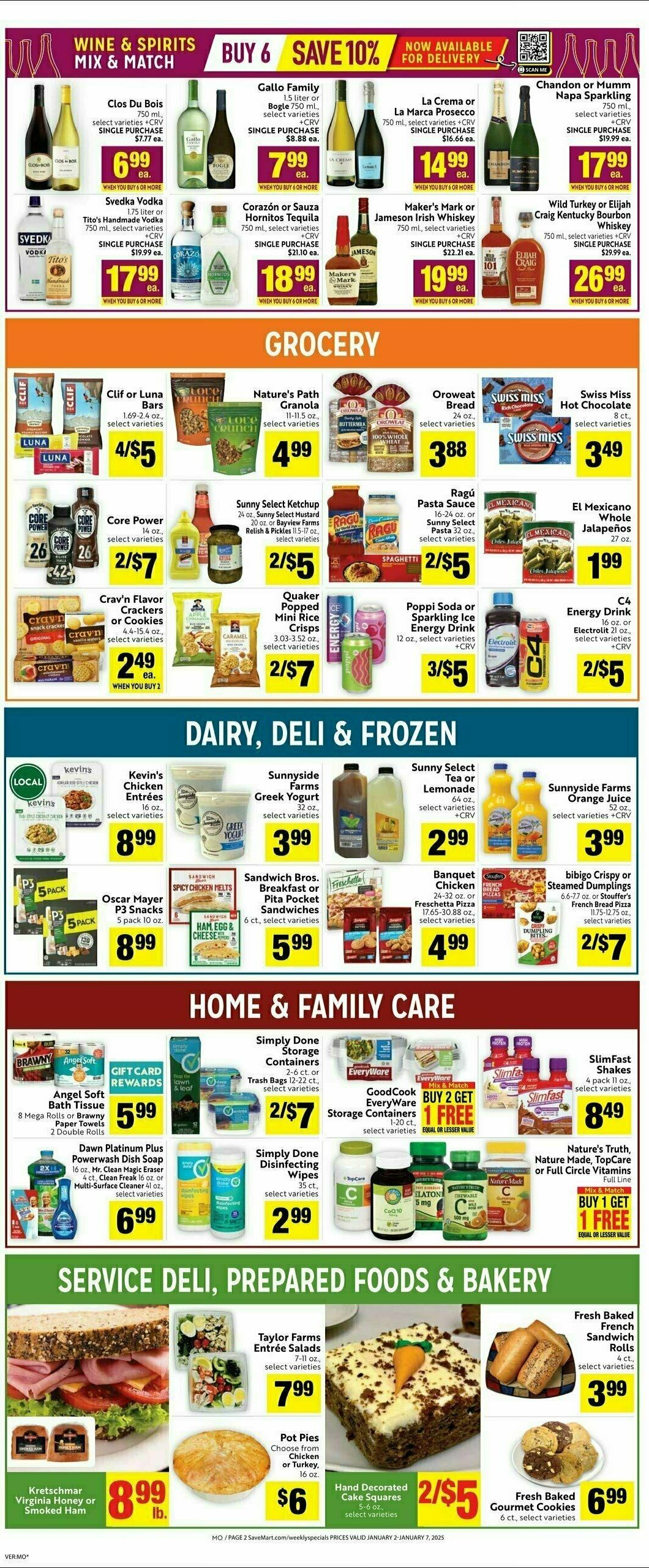 Save Mart Weekly Ad from January 2