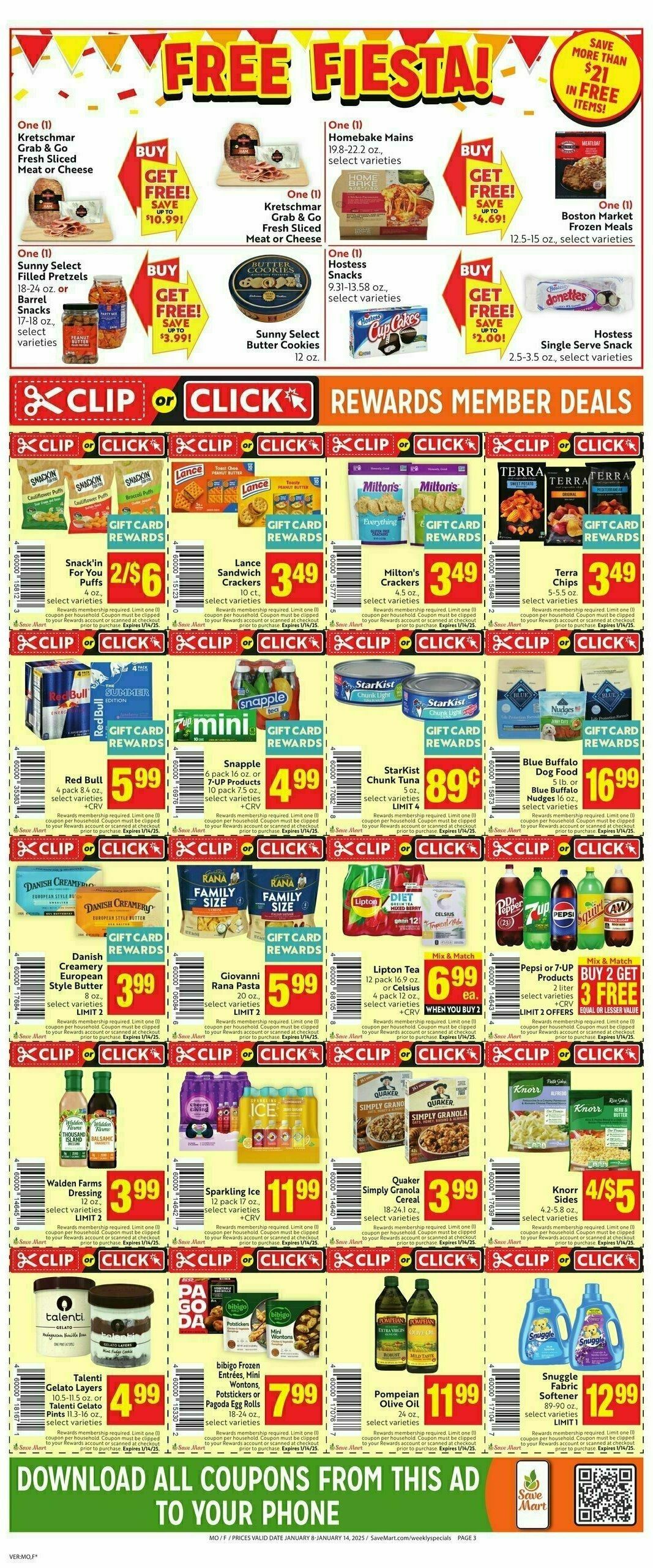 Save Mart Weekly Ad from January 8