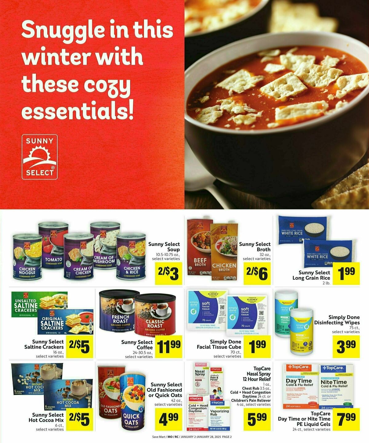 Save Mart Save Even More Weekly Ad from January 2