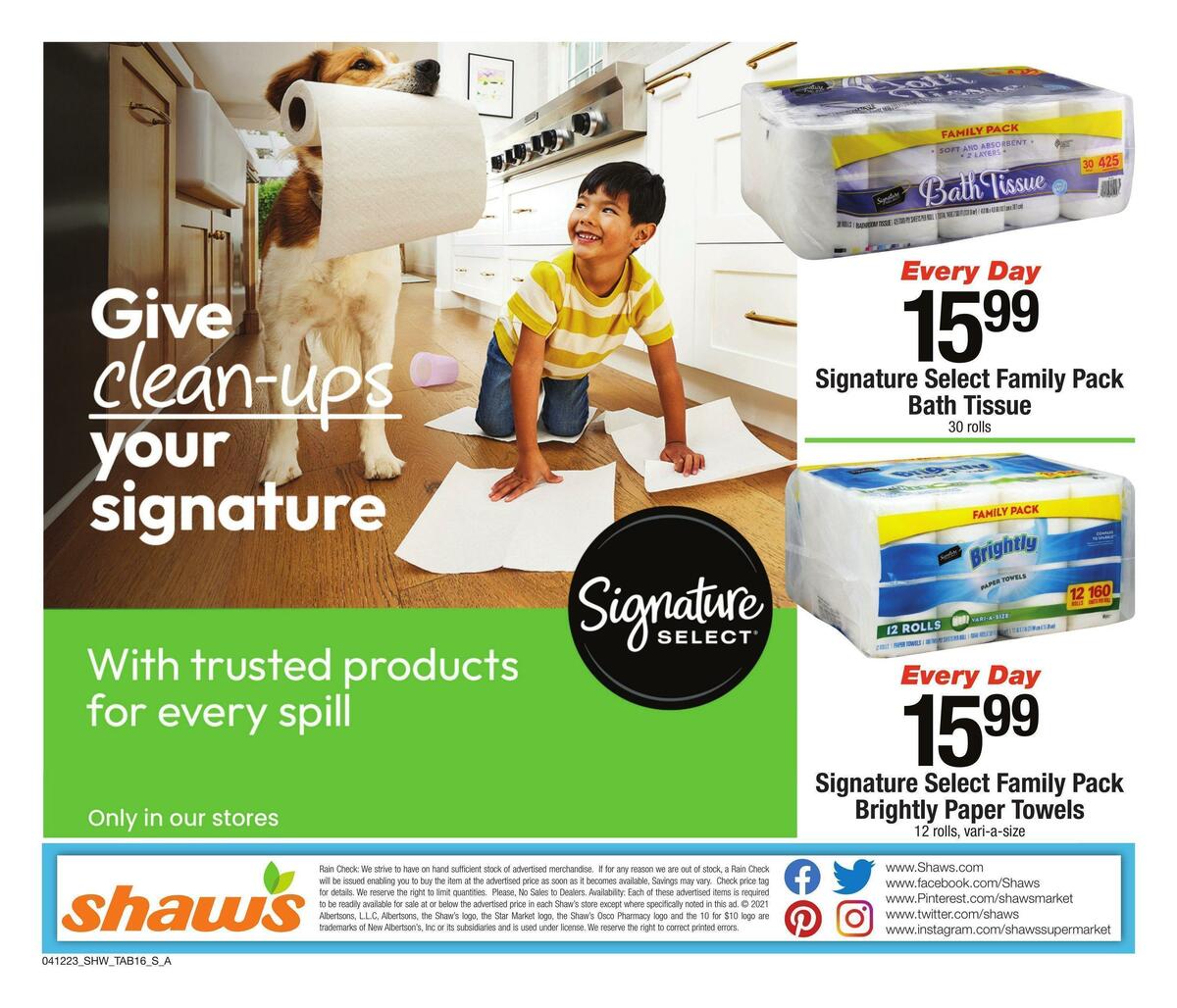 Shaw's Weekly Ad from May 5